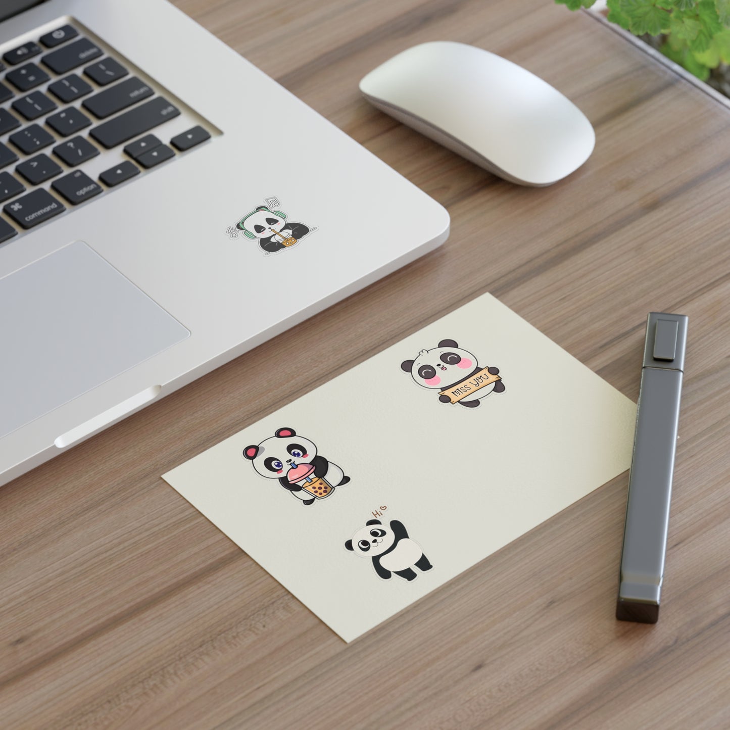 Cute Panda Sticker Sheets - Fun & Whimsical Designs for Scrapbooking and Gifting