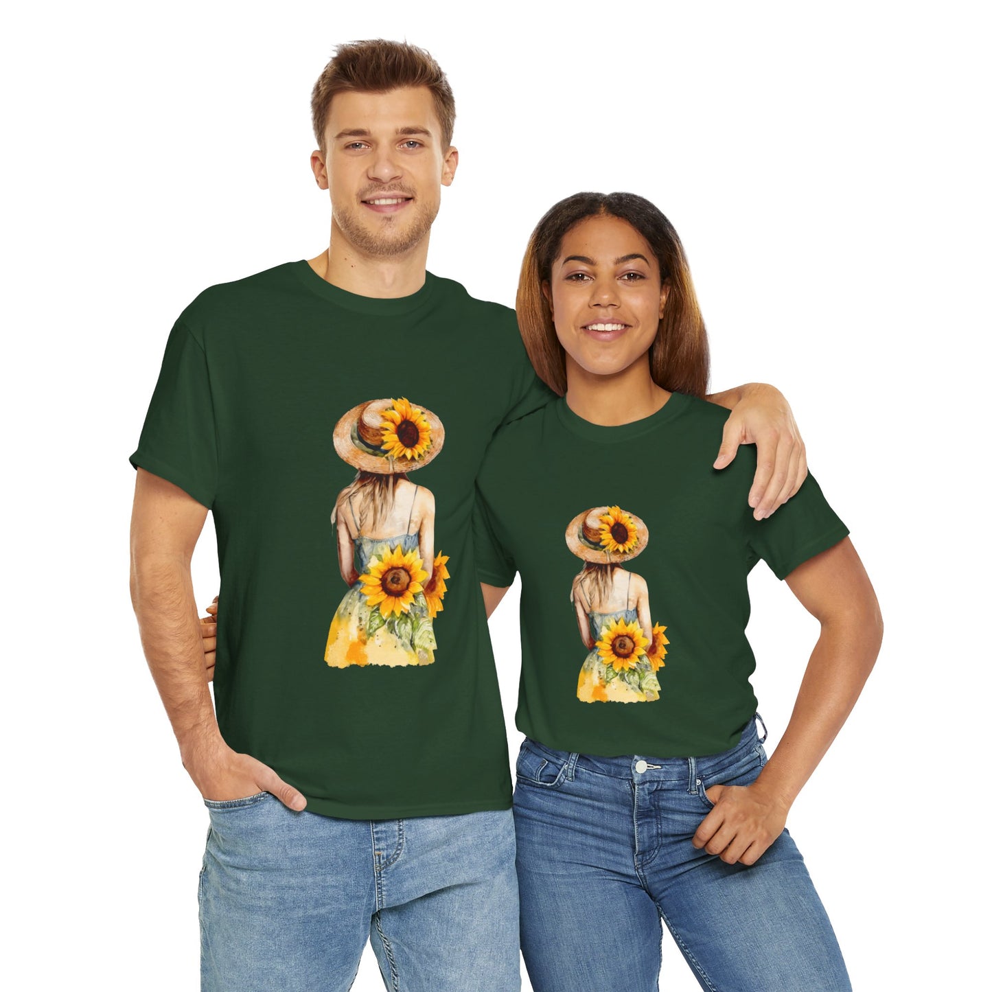 Sunflower Dreams Unisex Heavy Cotton Tee