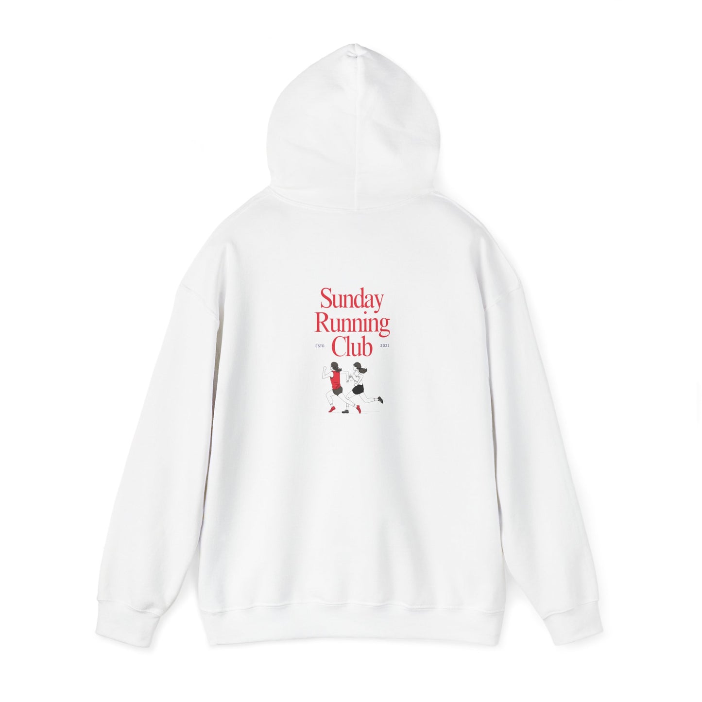 Sunday Running Club Unisex Heavy Blend™ Hooded Sweatshirt - Cozy and Stylish for Runners