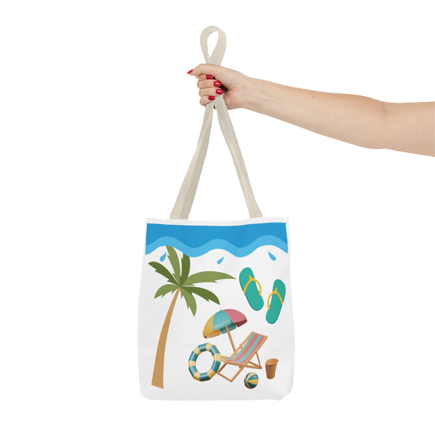 Beach Vibes Tote Bag - Summer Essentials for Fun Days