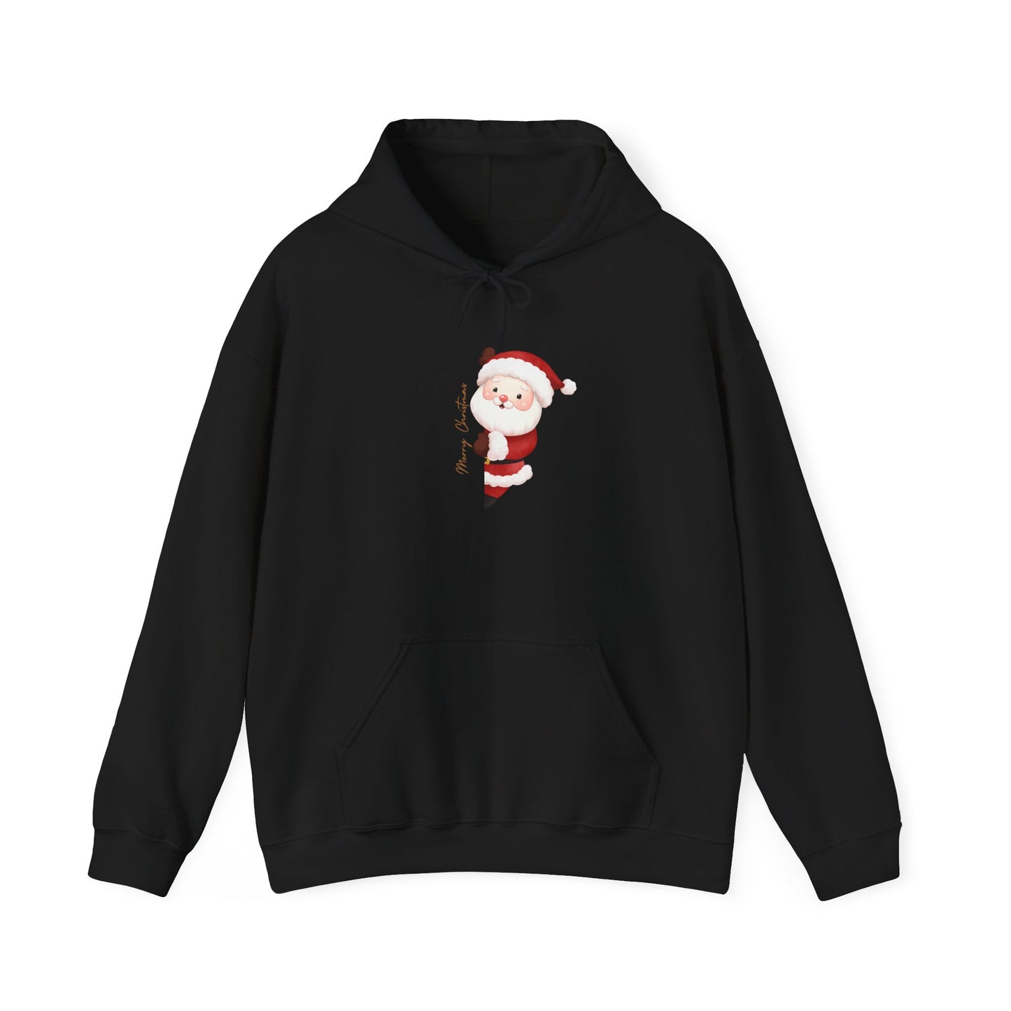 Santa Claus Hooded Sweatshirt - Cozy Christmas Unisex Pullover