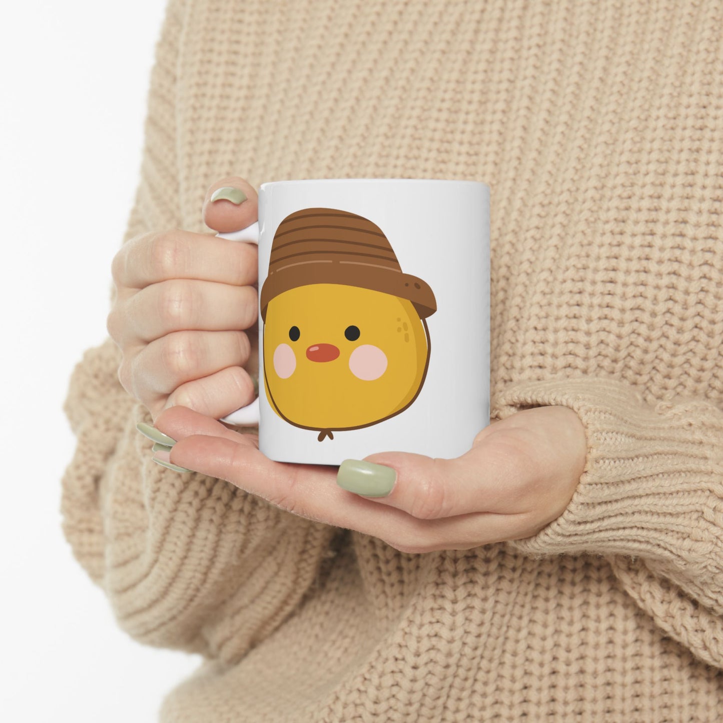 Cute Cartoon Character Ceramic Mug - Perfect Gift for Kids & Adults