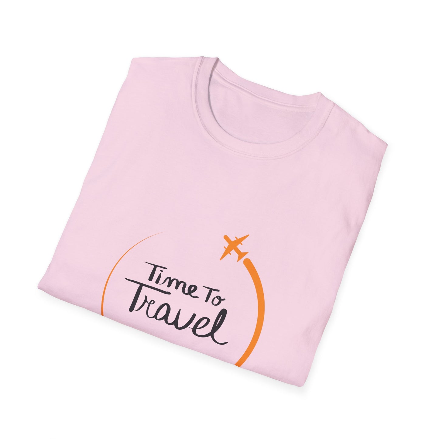 Unisex Travel T-Shirt - "Time To Travel" Graphic Tee