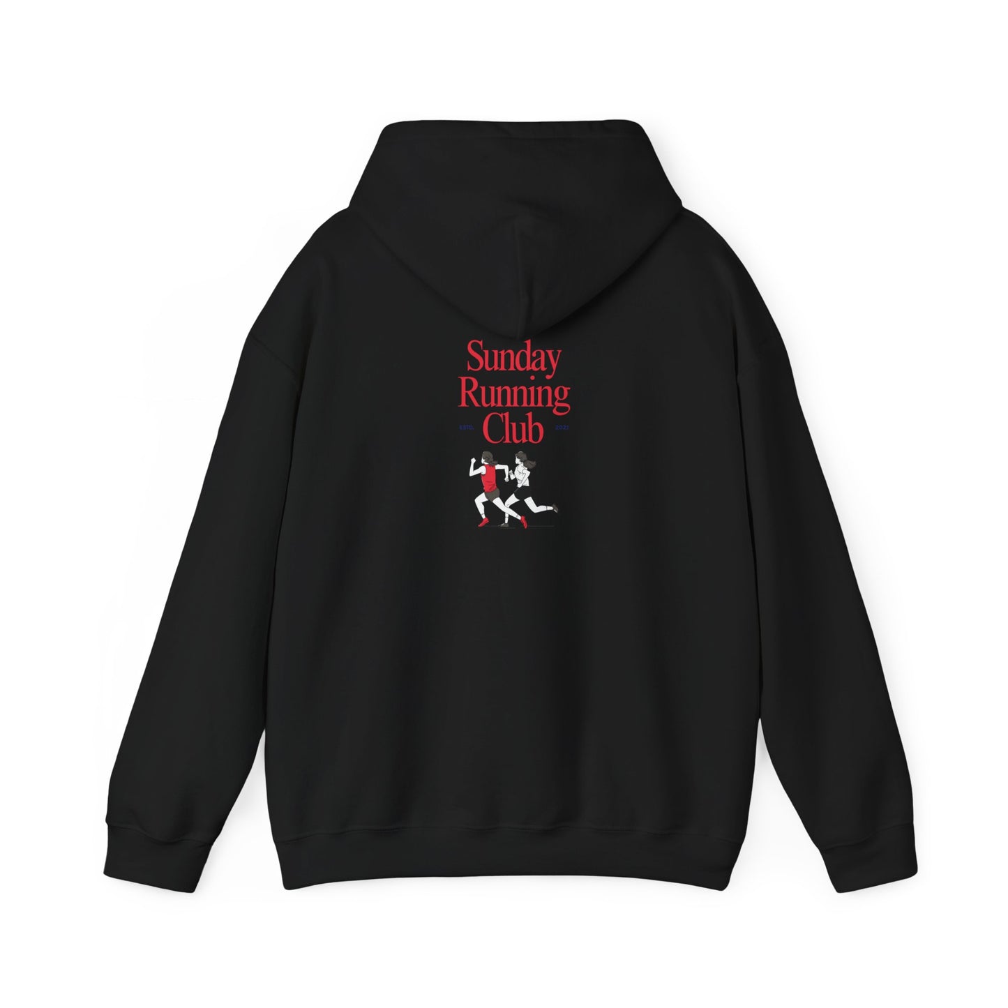 Sunday Running Club Unisex Heavy Blend™ Hooded Sweatshirt - Cozy and Stylish for Runners