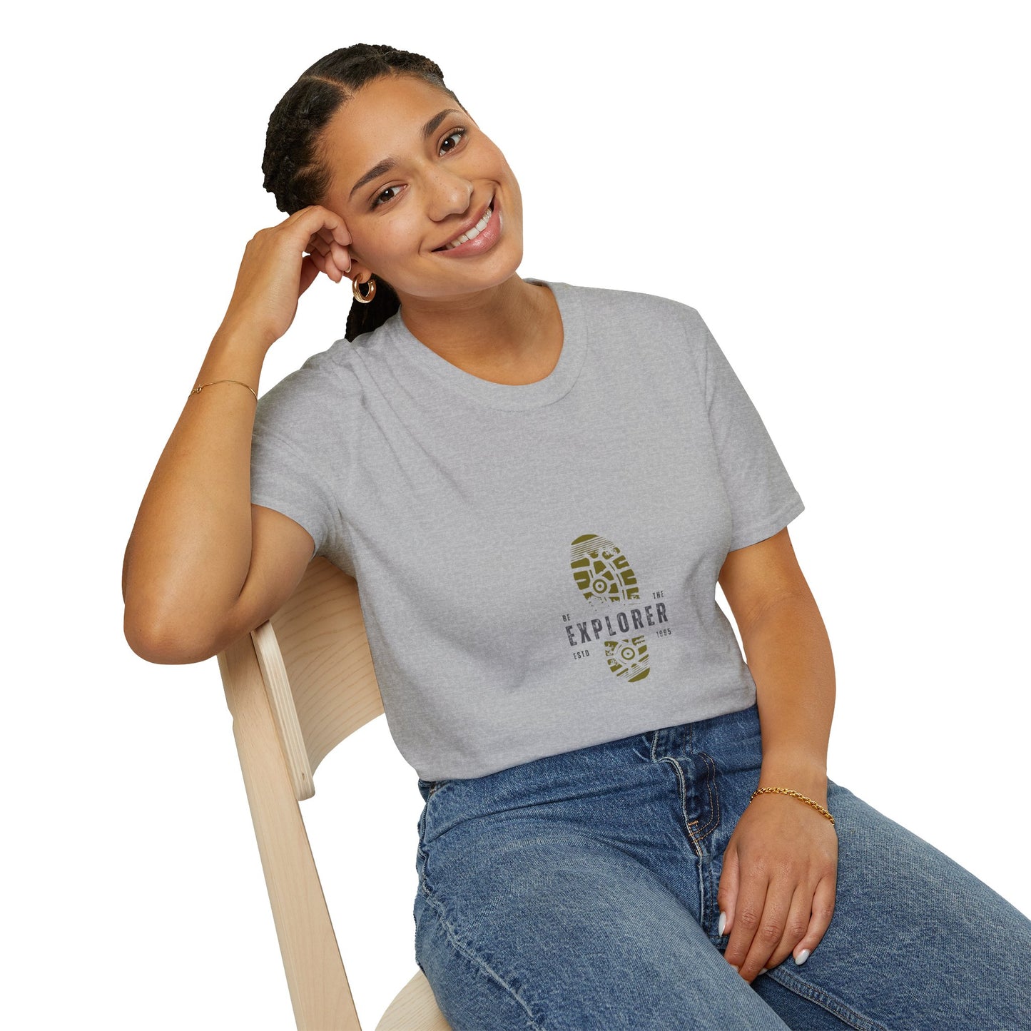 Unisex Explorer T-Shirt - Adventure Awaits