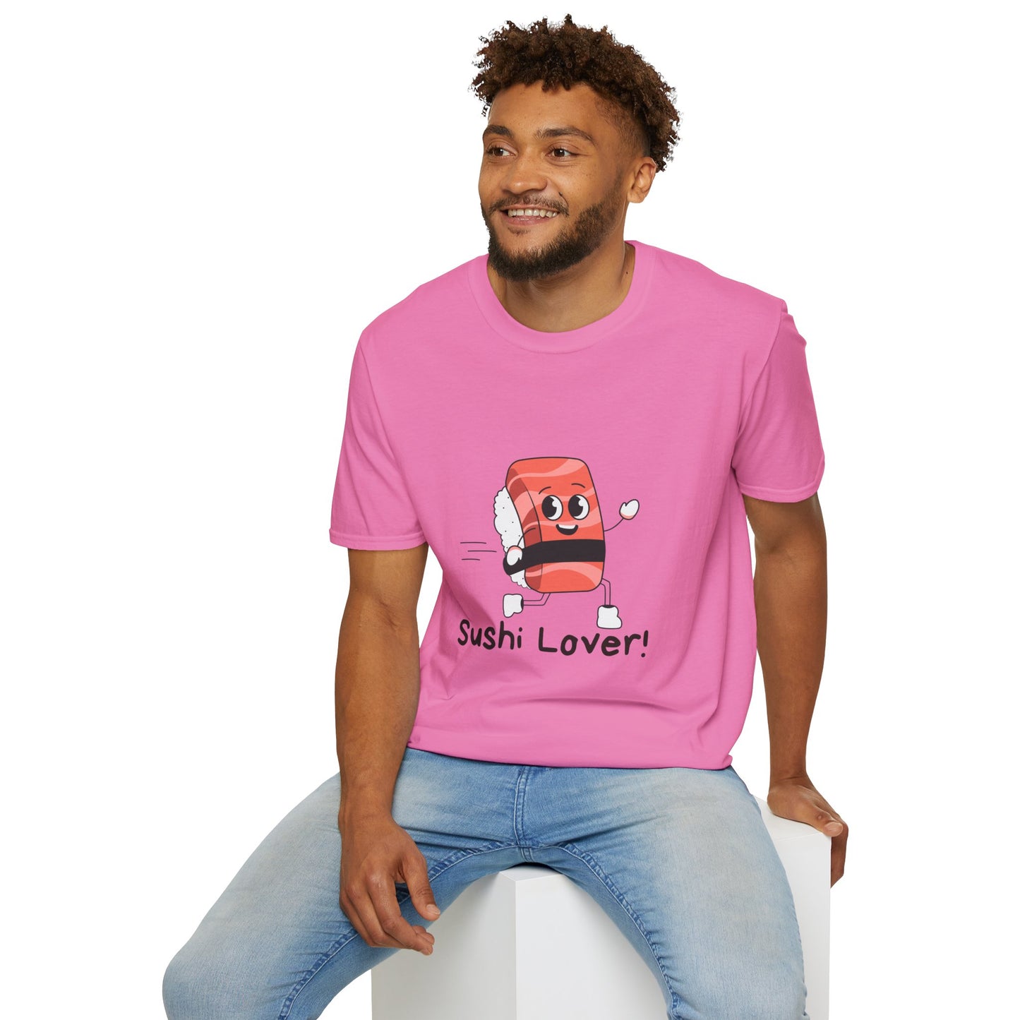 Sushi Lover Unisex Softstyle T-Shirt - Fun & Quirky Apparel for Foodies