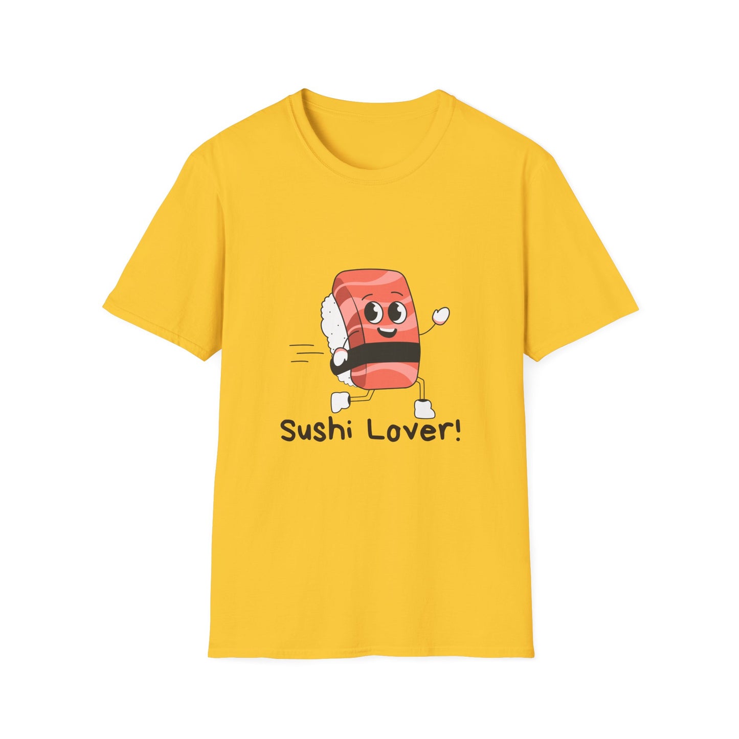 Sushi Lover Unisex Softstyle T-Shirt - Fun & Quirky Apparel for Foodies