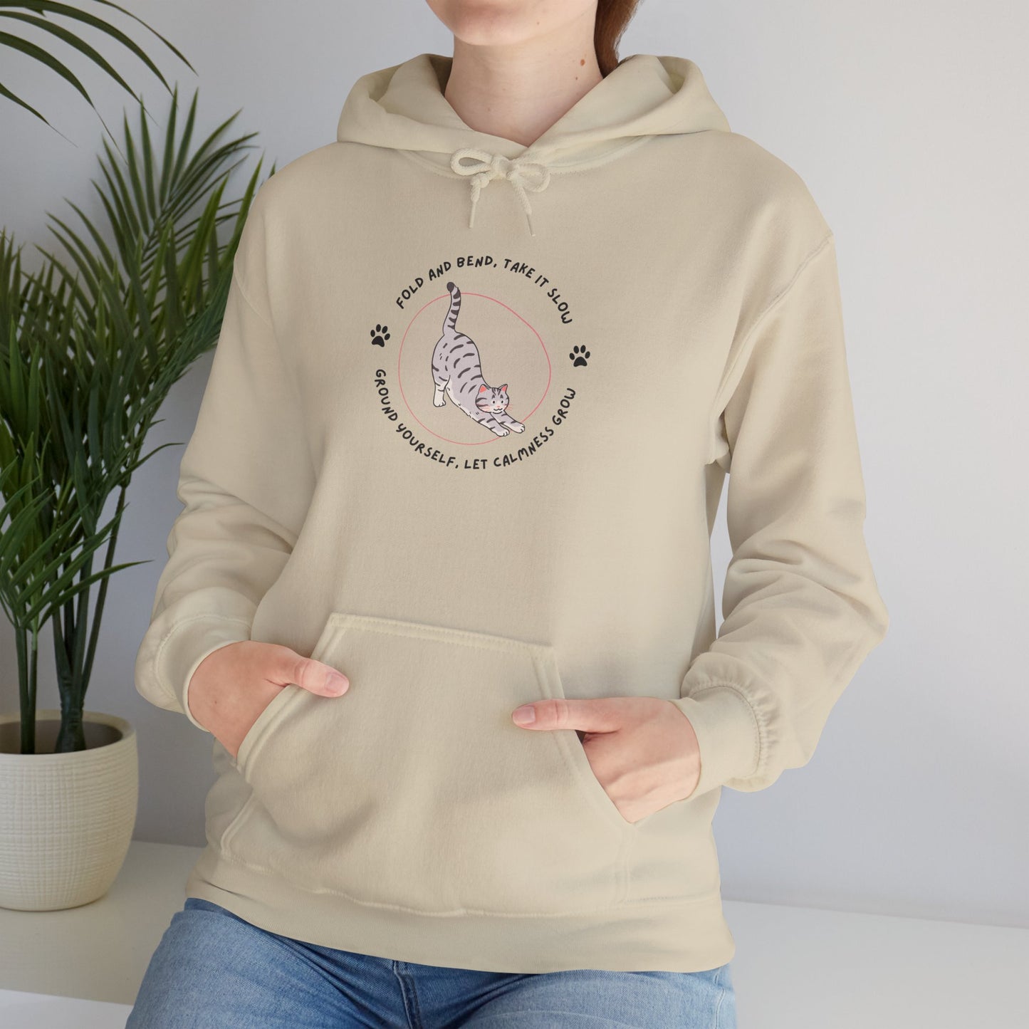 Inspirational Message Hoodie - "You Are Enough" Unisex Heavy Blend™ Sweatshirt