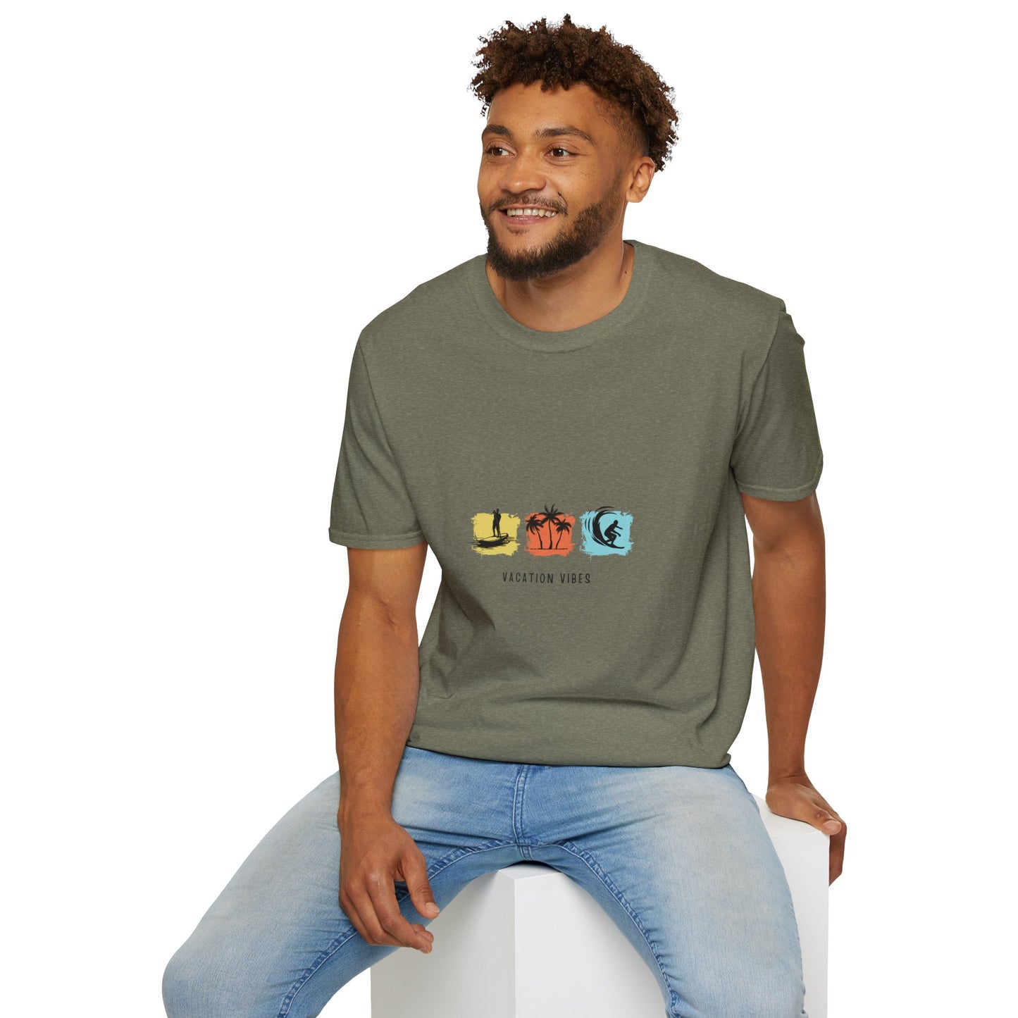 Vacation Vibes Unisex Softstyle T-Shirt - Perfect for Summer Getaways