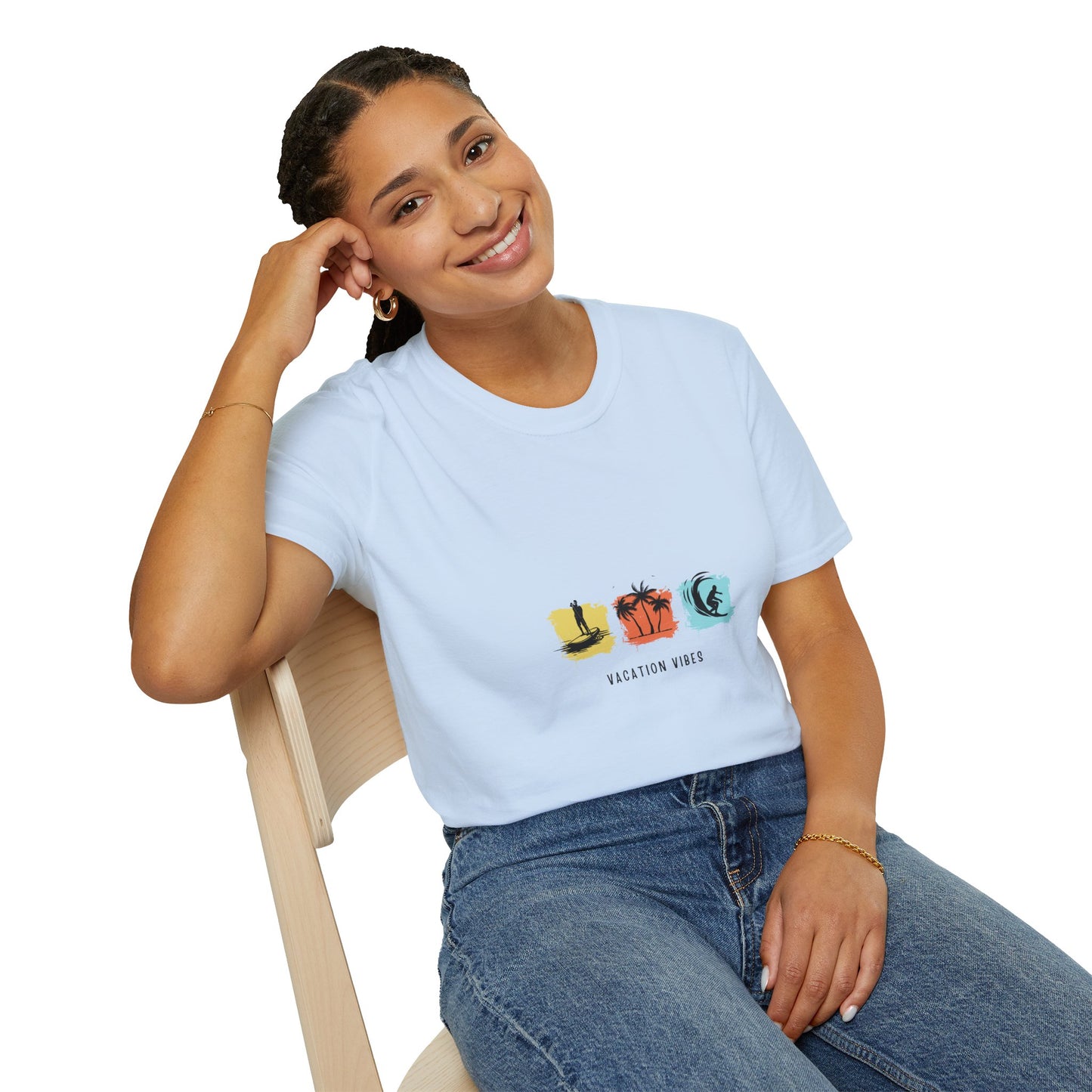 Vacation Vibes Unisex Softstyle T-Shirt - Perfect for Summer Getaways