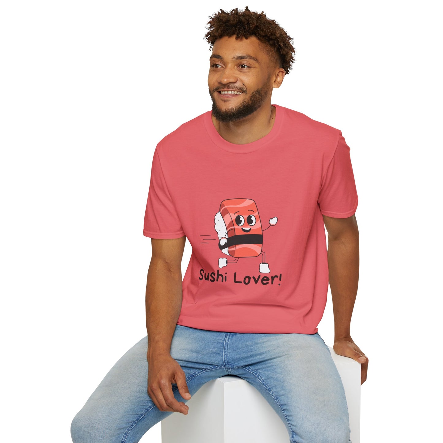 Sushi Lover Unisex Softstyle T-Shirt - Fun & Quirky Apparel for Foodies