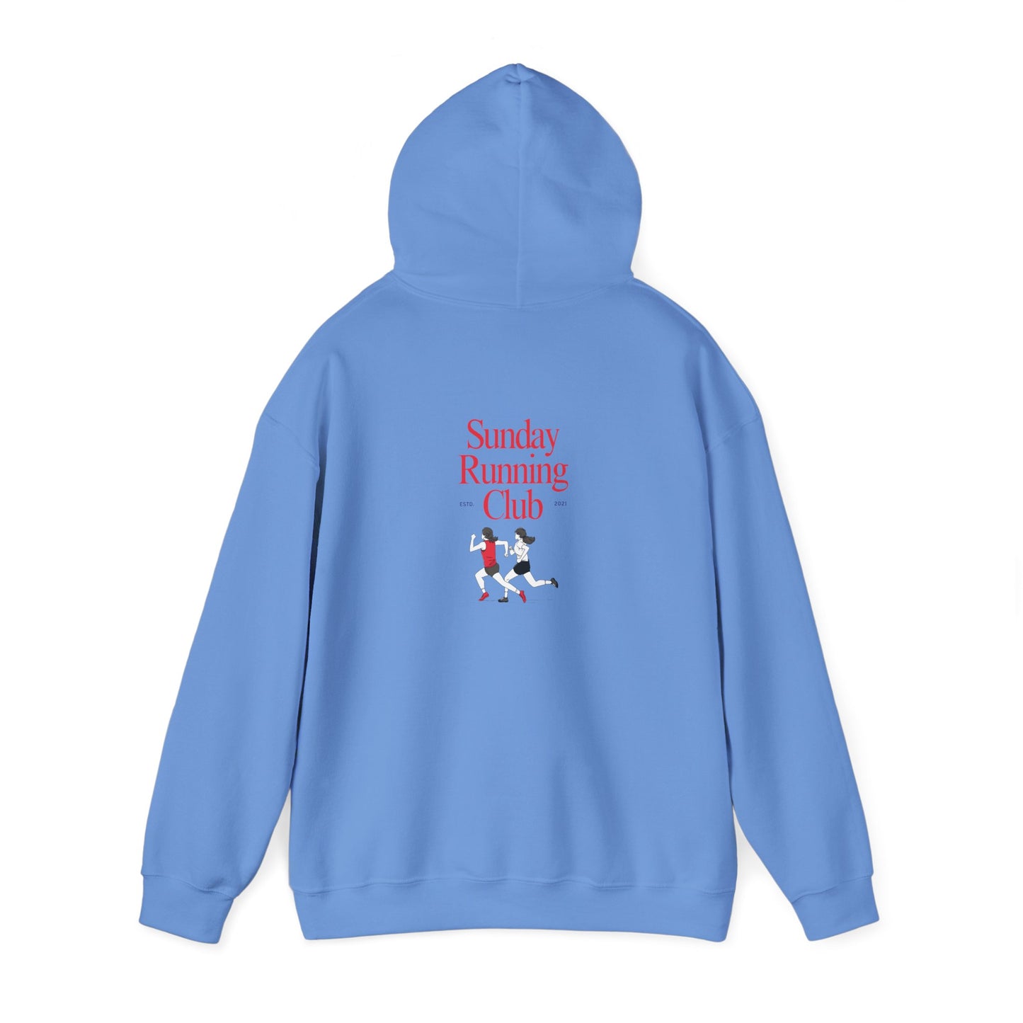 Sunday Running Club Unisex Heavy Blend™ Hooded Sweatshirt - Cozy and Stylish for Runners