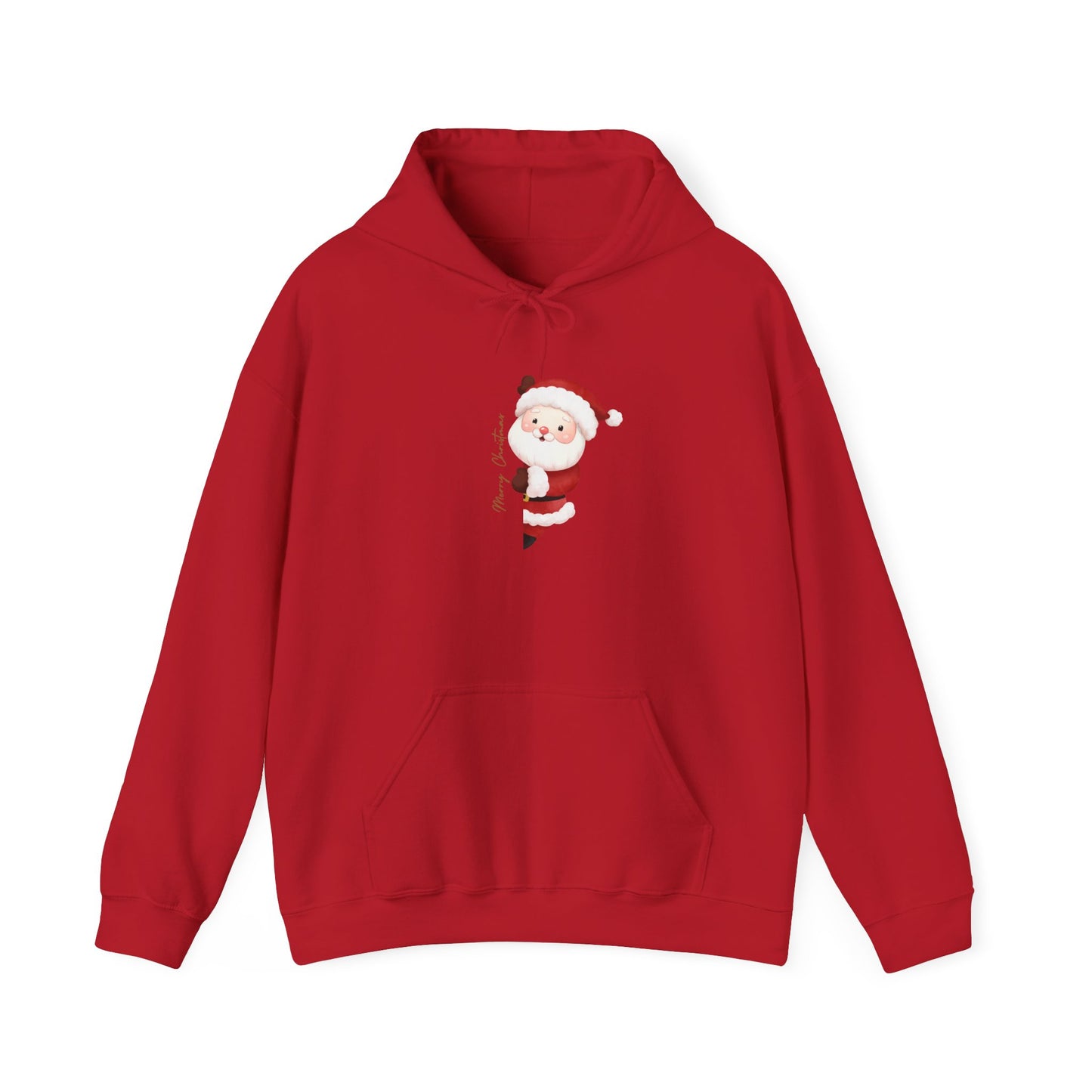 Santa Claus Hooded Sweatshirt - Cozy Christmas Unisex Pullover