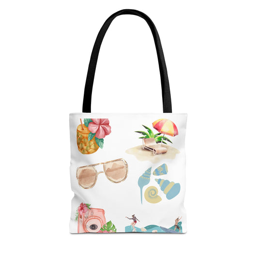 Beachy Vibes Tote Bag - Summer Fun & Adventure Tote