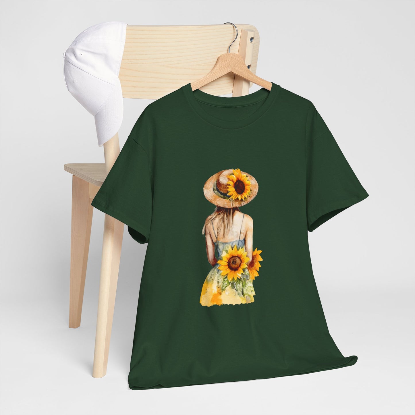 Sunflower Dreams Unisex Heavy Cotton Tee