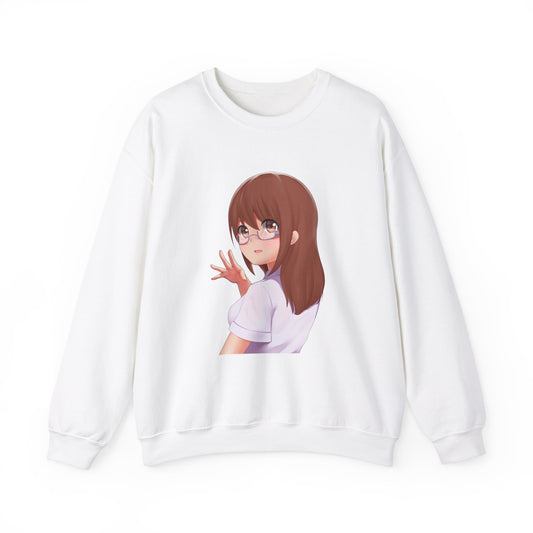 Anime-Inspired Women Heavy Blend™ Crewneck Sweatshirt - Perfect for Cozy Days