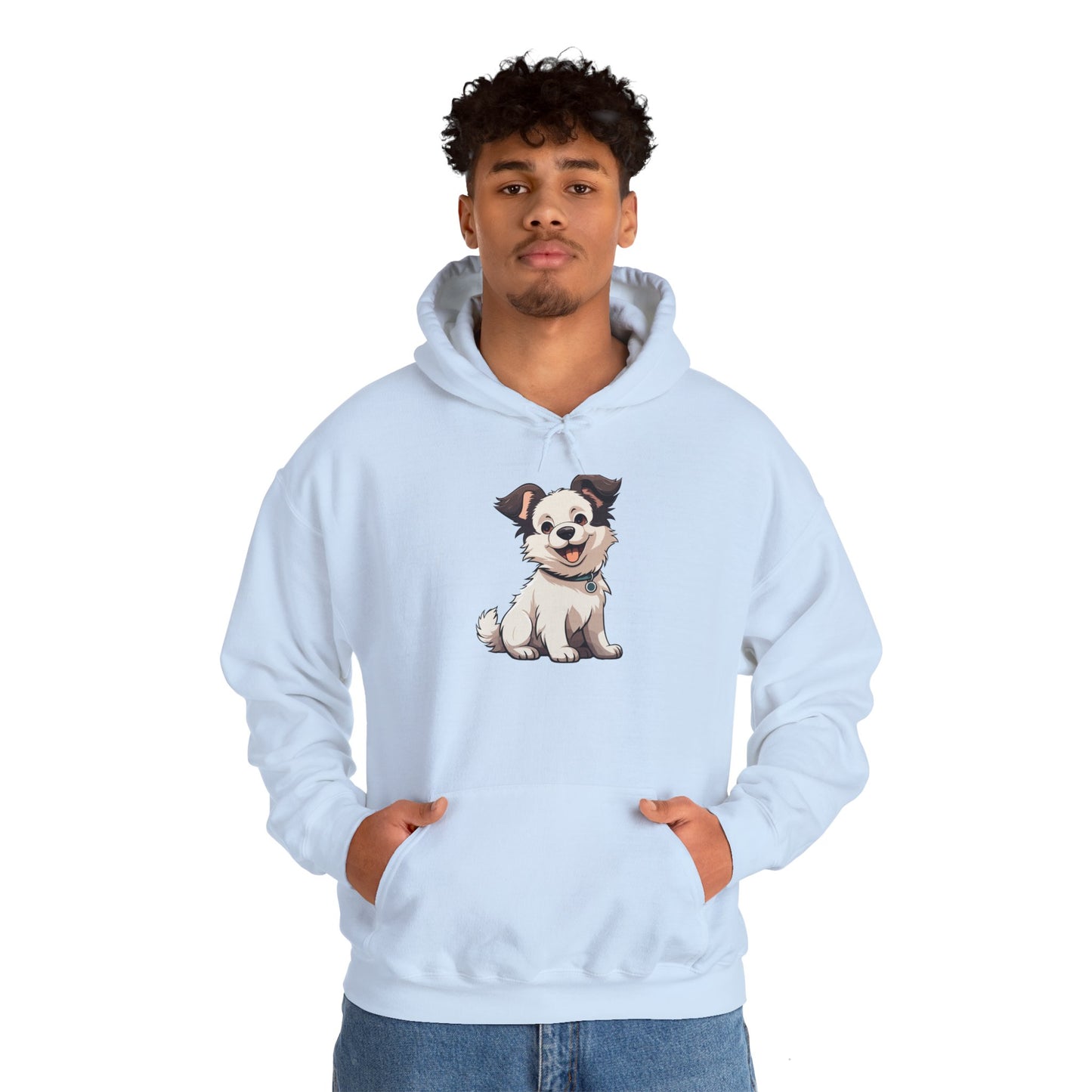 Cute Dog Graphic Unisex Hoodie - Perfect for Pet Lovers