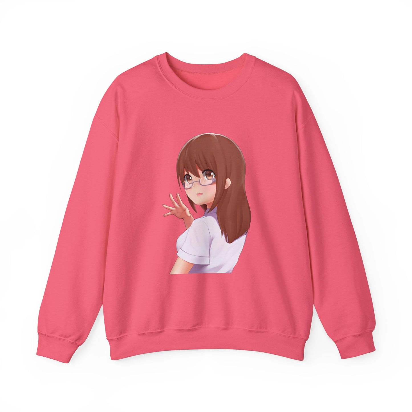 Anime-Inspired Women Heavy Blend™ Crewneck Sweatshirt - Perfect for Cozy Days