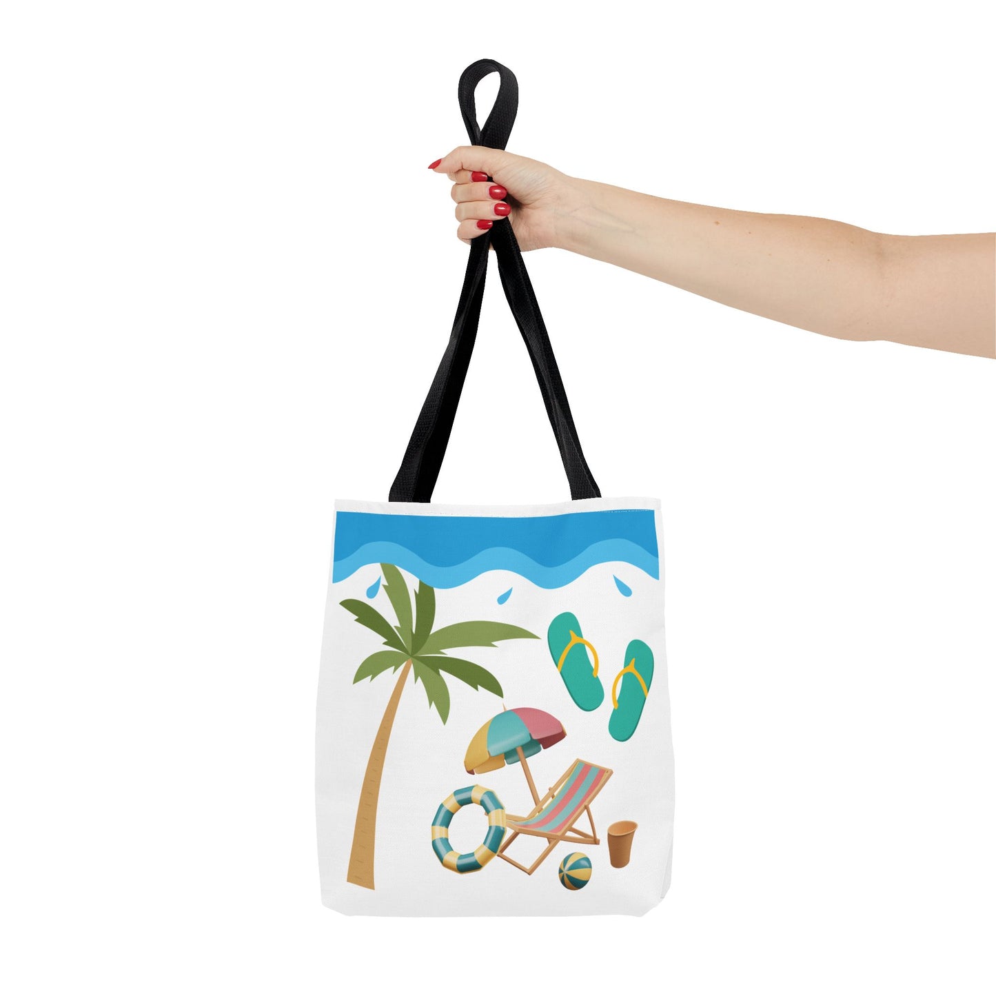 Beach Vibes Tote Bag - Summer Essentials for Fun Days