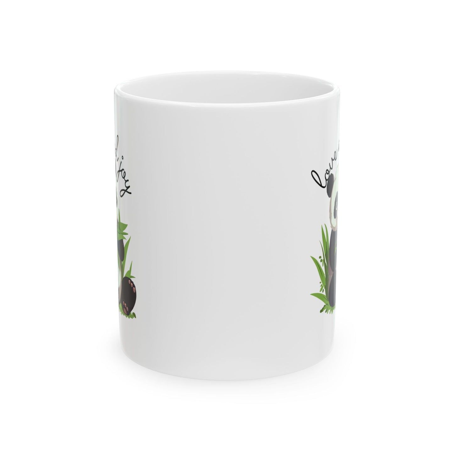 Cute Panda Ceramic Mug - Perfect Gift for Animal Lovers