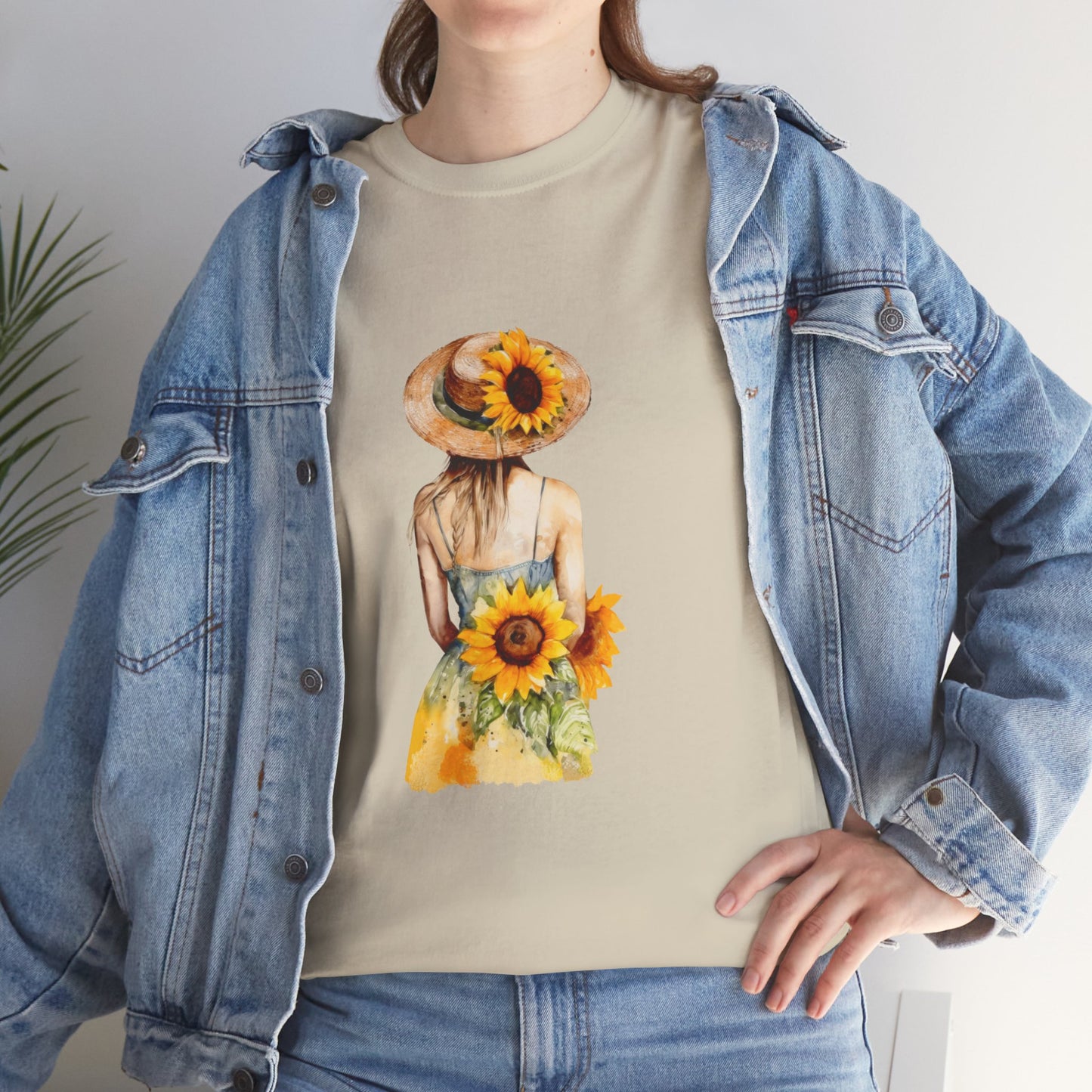 Sunflower Dreams Unisex Heavy Cotton Tee