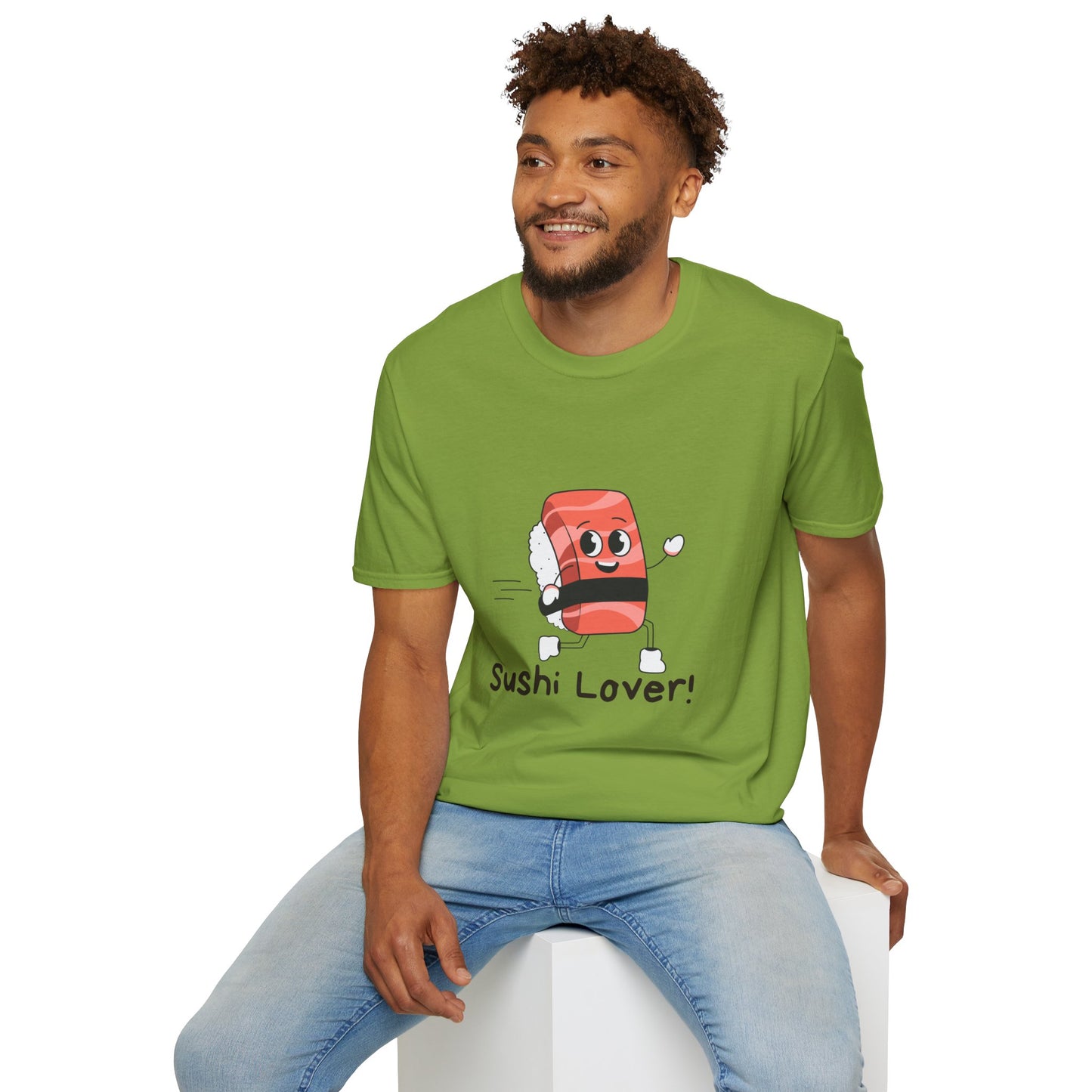 Sushi Lover Unisex Softstyle T-Shirt - Fun & Quirky Apparel for Foodies