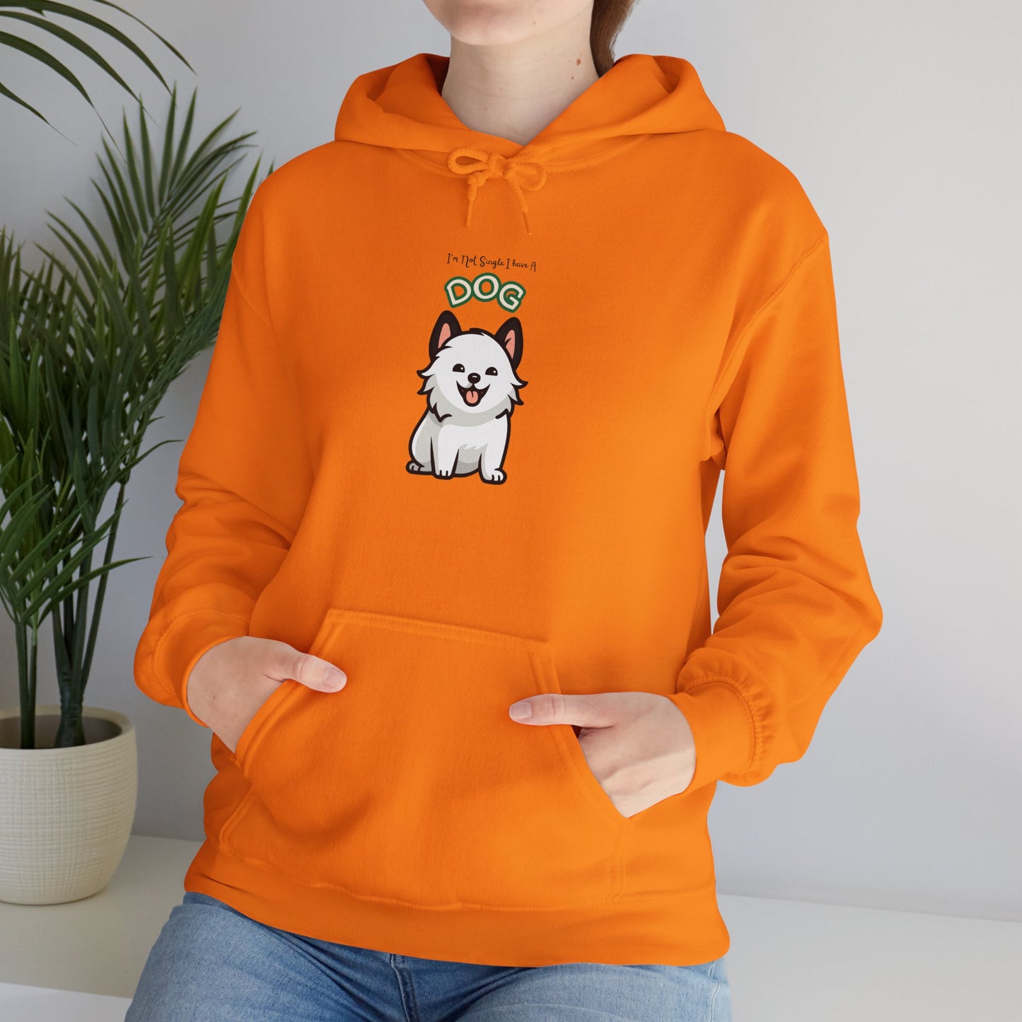 Cute Dog Design Unisex Heavy Blend Hoodie – Perfect Gift for Pet Lovers