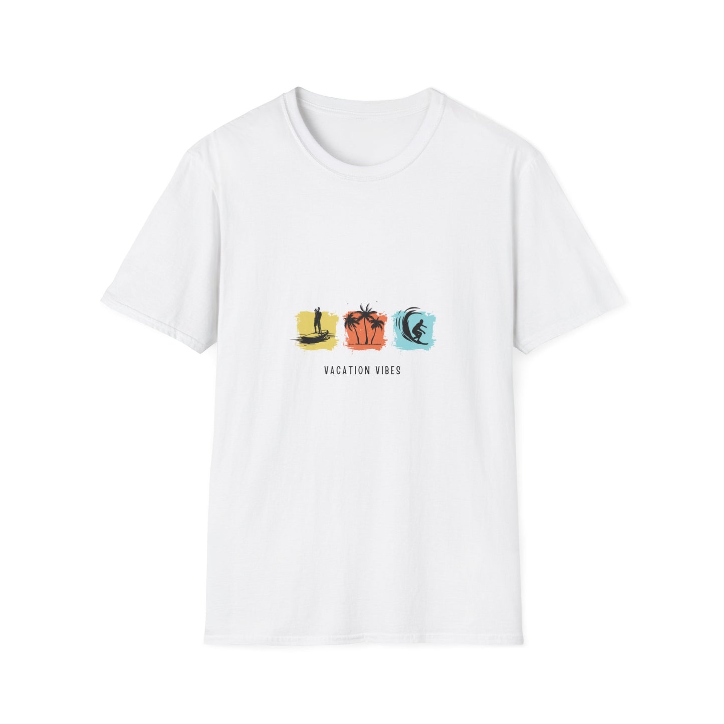 Vacation Vibes Unisex Softstyle T-Shirt - Perfect for Summer Getaways