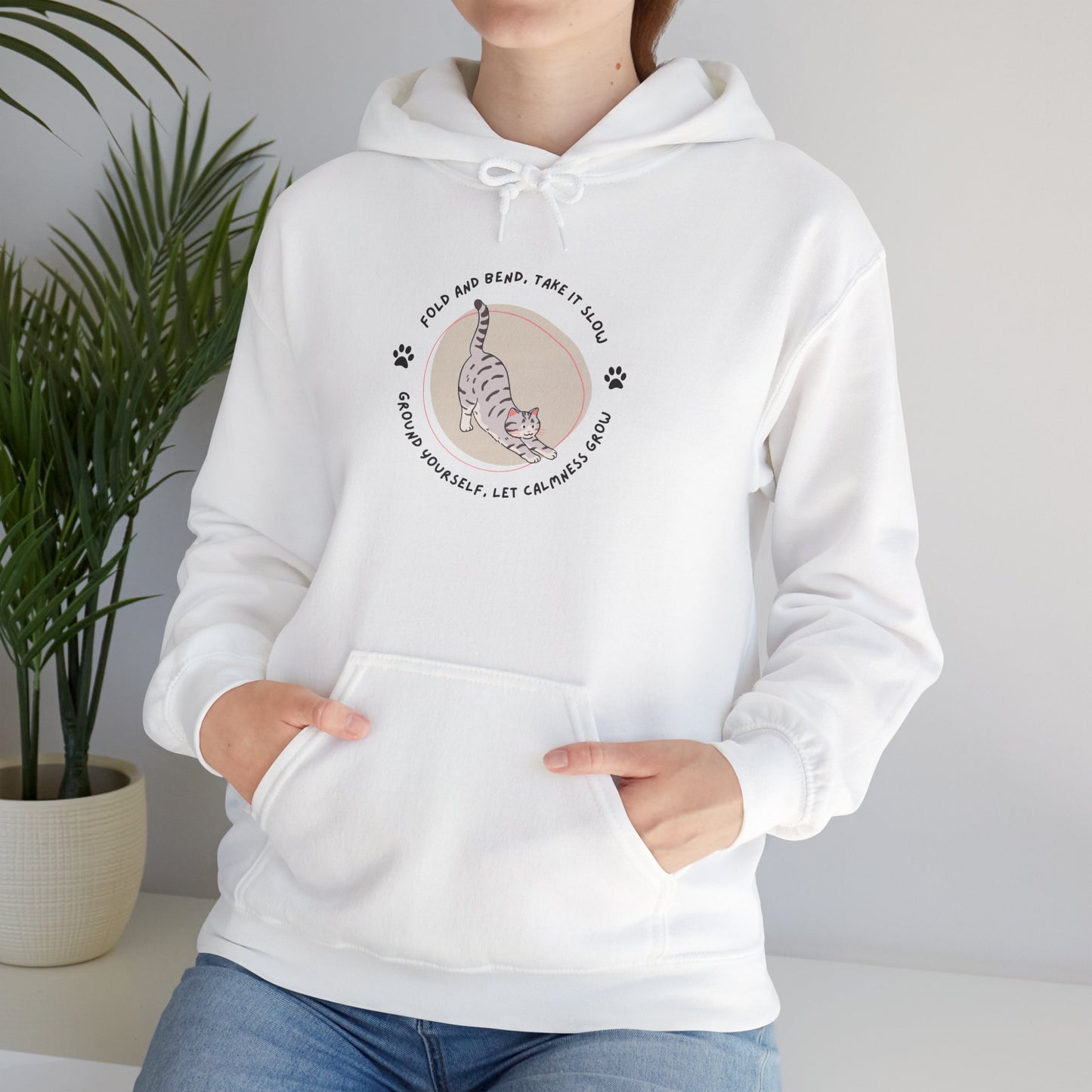 Inspirational Message Hoodie - "You Are Enough" Unisex Heavy Blend™ Sweatshirt