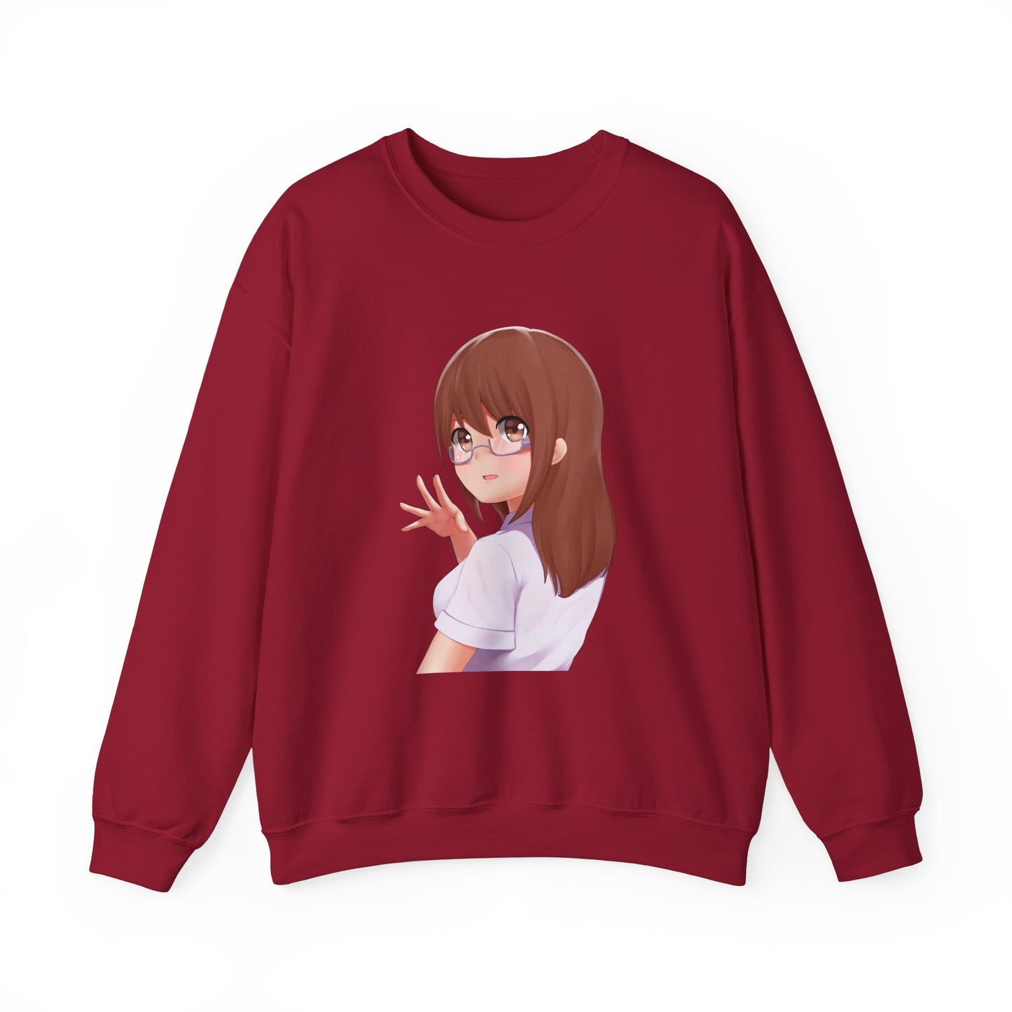 Anime-Inspired Women Heavy Blend™ Crewneck Sweatshirt - Perfect for Cozy Days