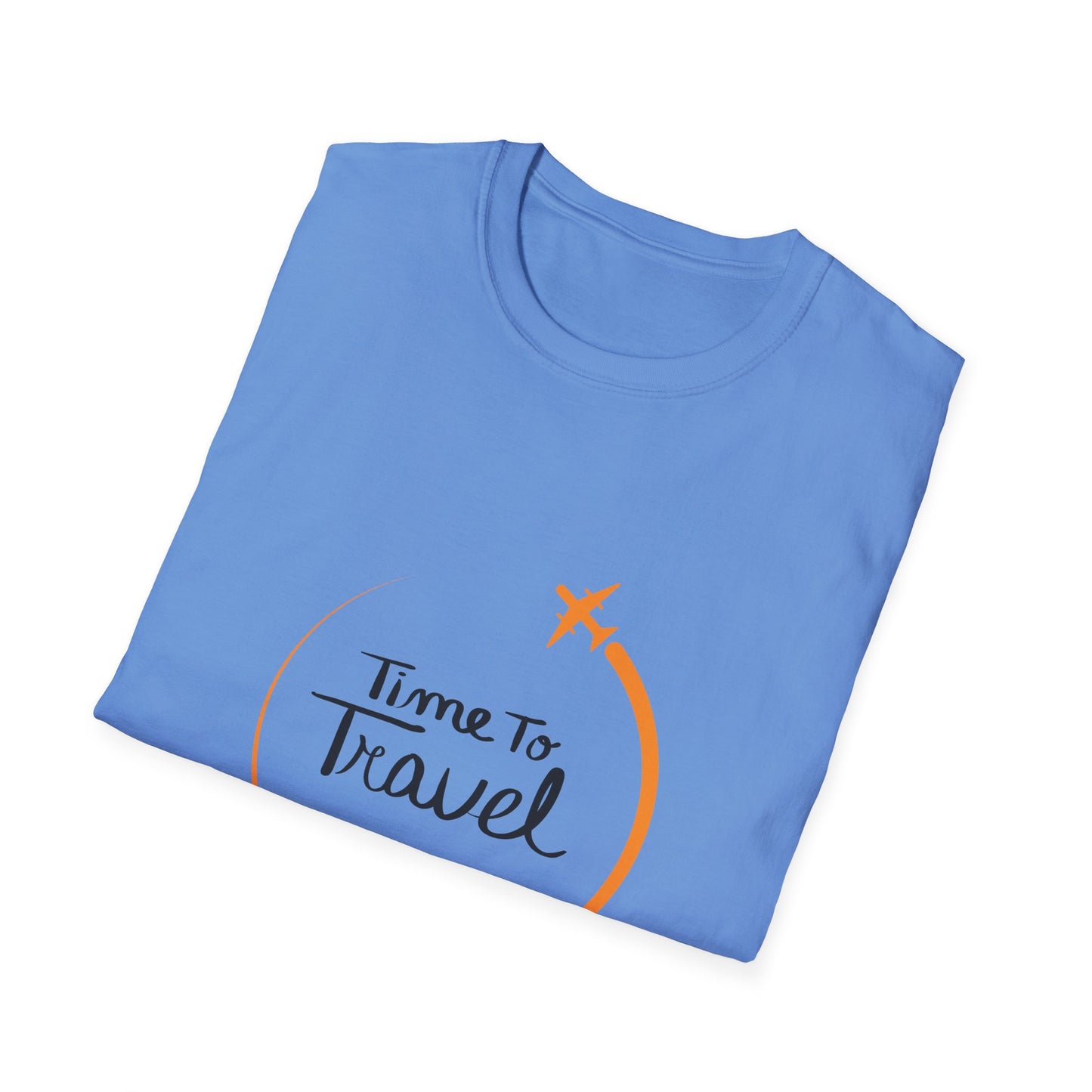 Unisex Travel T-Shirt - "Time To Travel" Graphic Tee