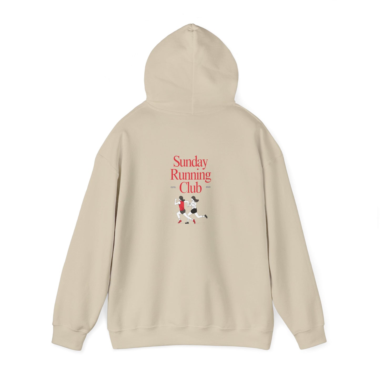 Sunday Running Club Unisex Heavy Blend™ Hooded Sweatshirt - Cozy and Stylish for Runners