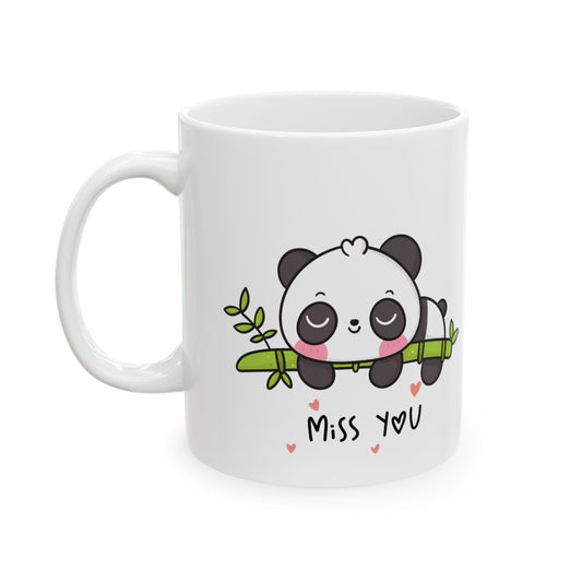 Cute Panda Love Ceramic Mug | 11oz & 15oz | Perfect Gift for Friends & Family