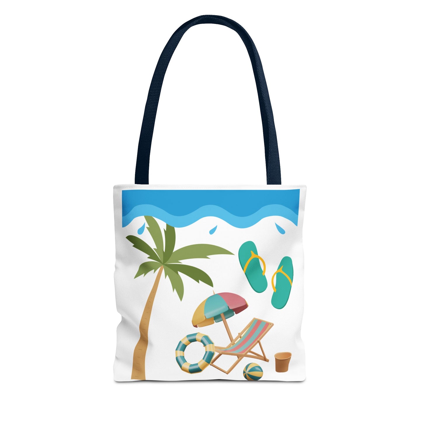 Beach Vibes Tote Bag - Summer Essentials for Fun Days