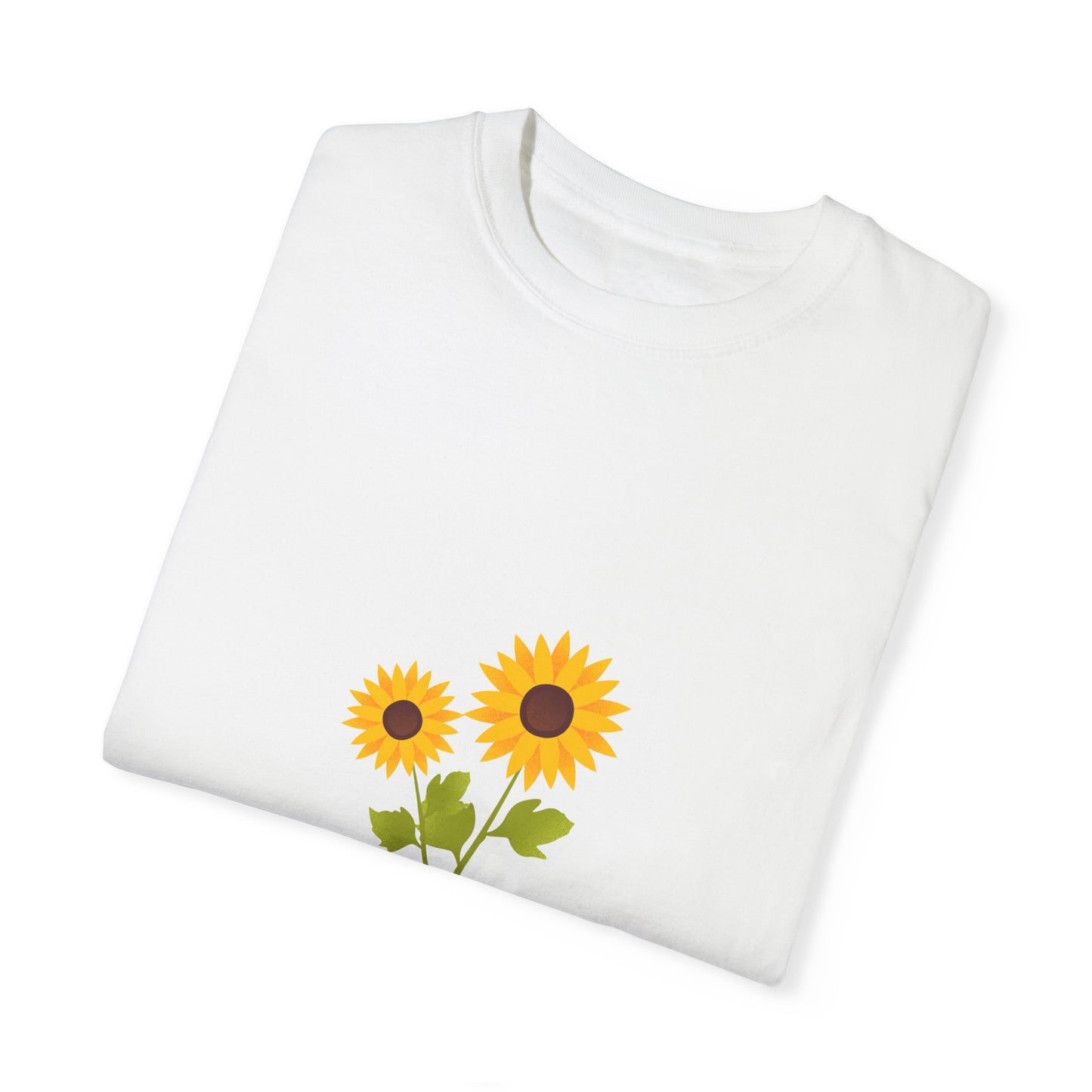 Sunflower Inspirational T-Shirt - Believe in Goodness