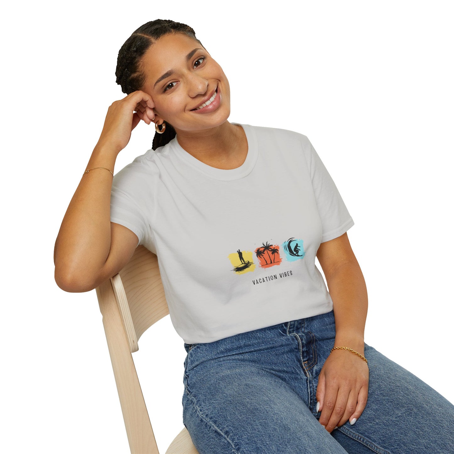 Vacation Vibes Unisex Softstyle T-Shirt - Perfect for Summer Getaways