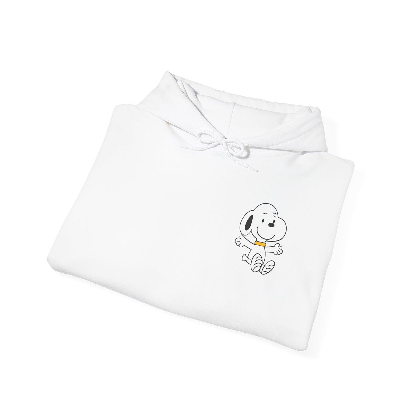 Snoopy Fun Unisex Heavy Blend Hoodie - Cute Cartoon Design for Cozy Vibes