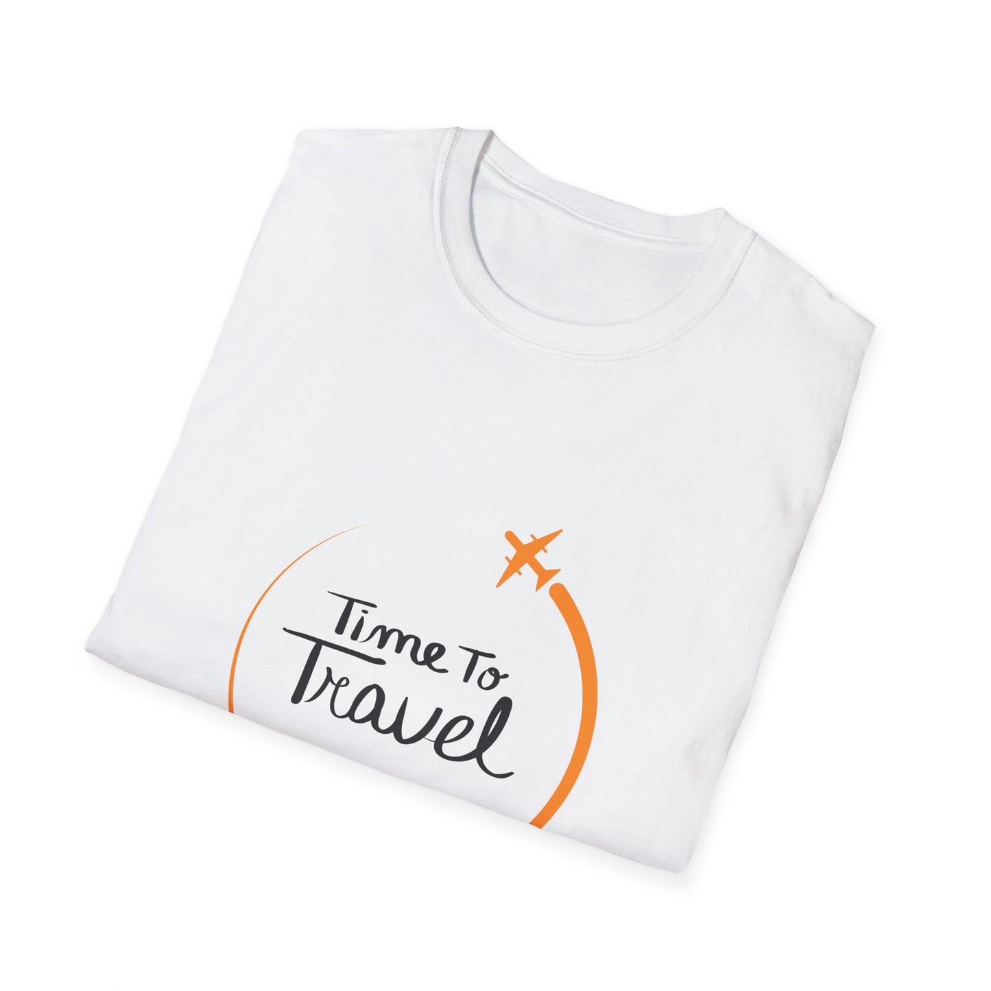 Unisex Travel T-Shirt - "Time To Travel" Graphic Tee