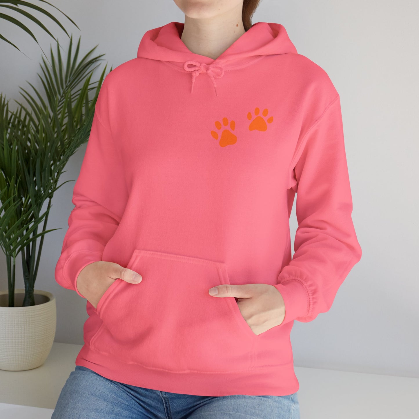 Corgi Paw Print Hoodie