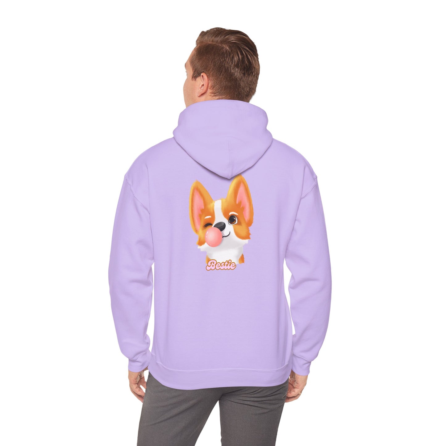 Corgi Paw Print Hoodie