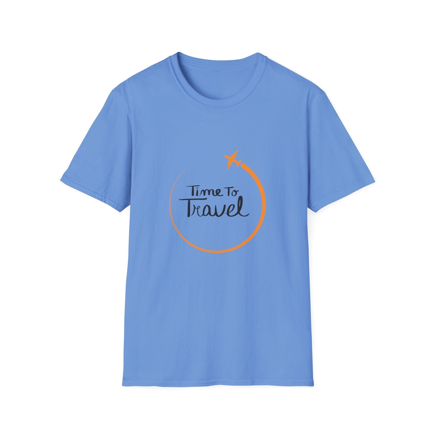 Unisex Travel T-Shirt - "Time To Travel" Graphic Tee