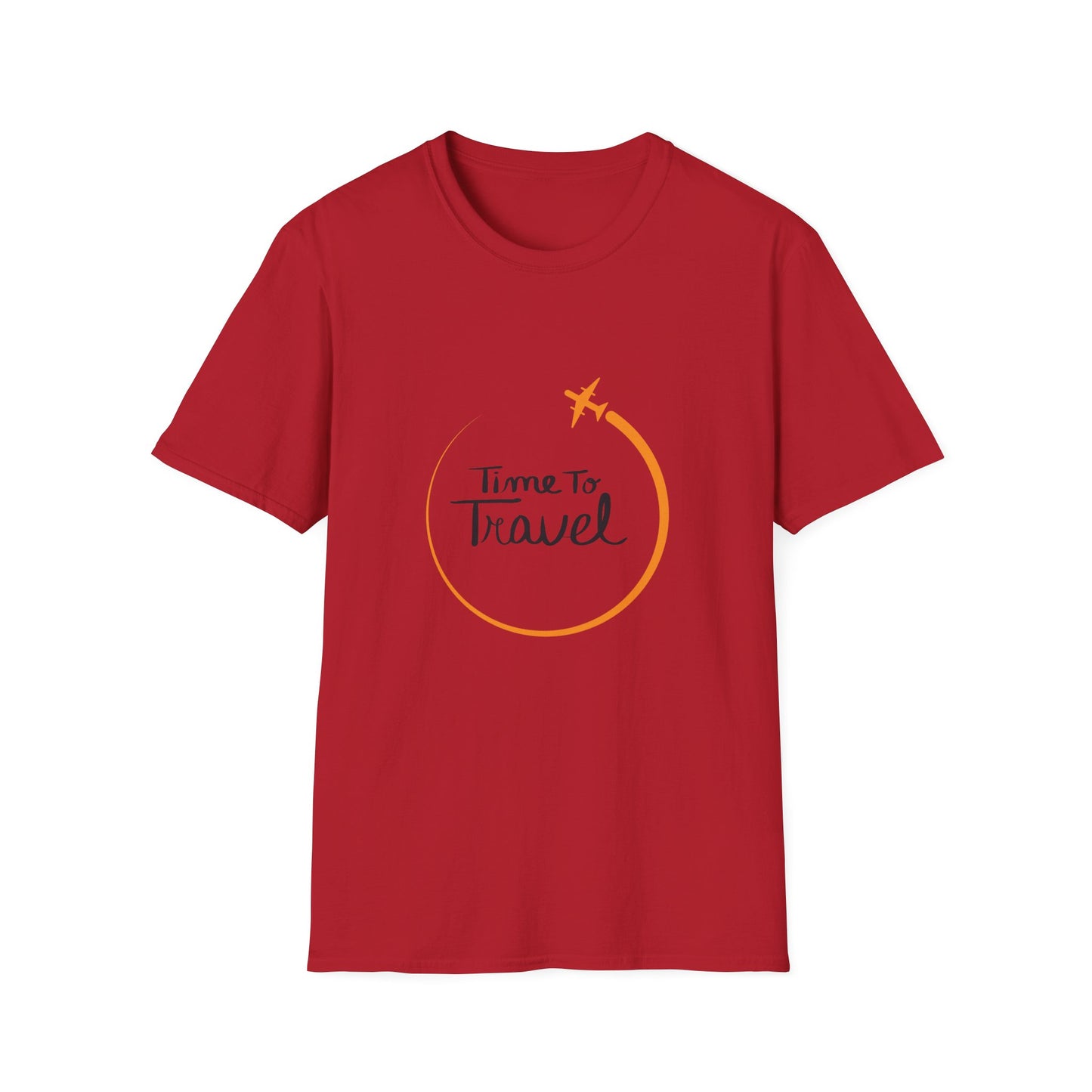 Unisex Travel T-Shirt - "Time To Travel" Graphic Tee