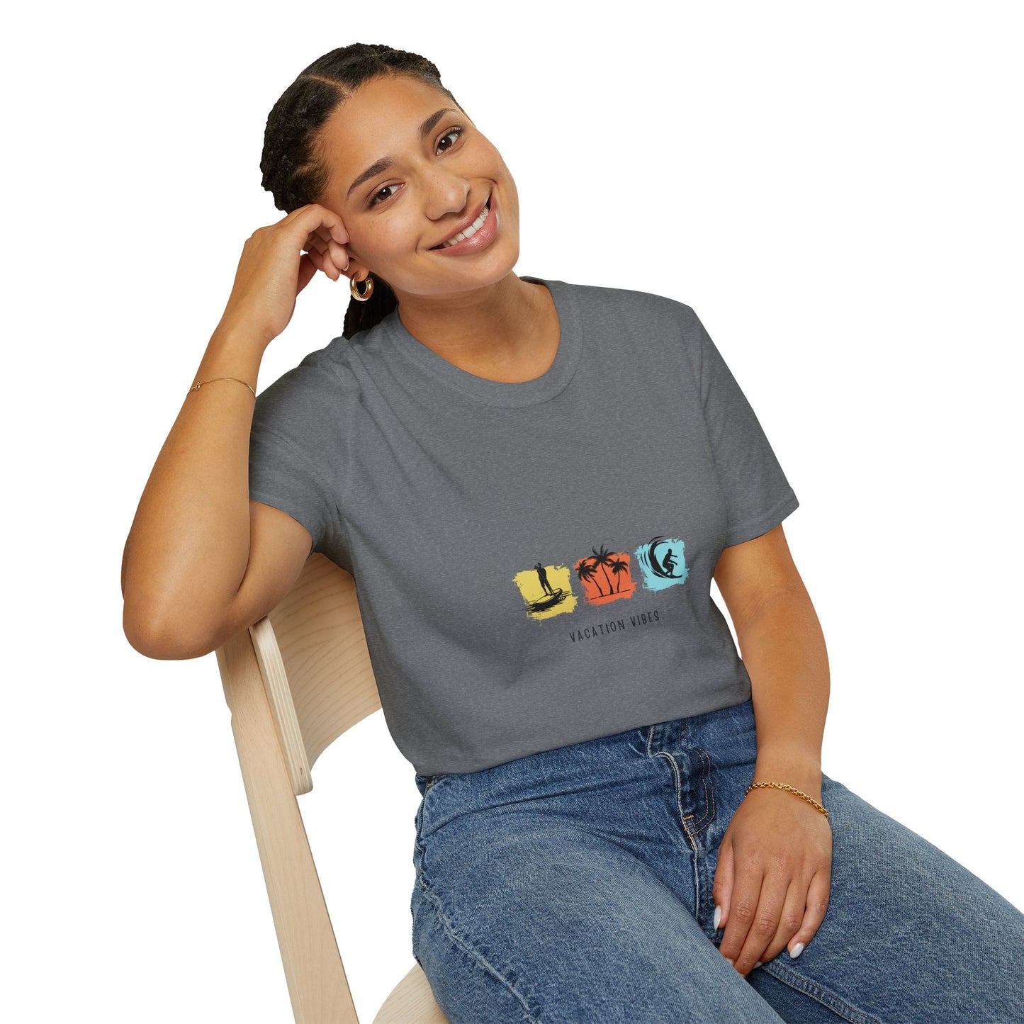 Vacation Vibes Unisex Softstyle T-Shirt - Perfect for Summer Getaways