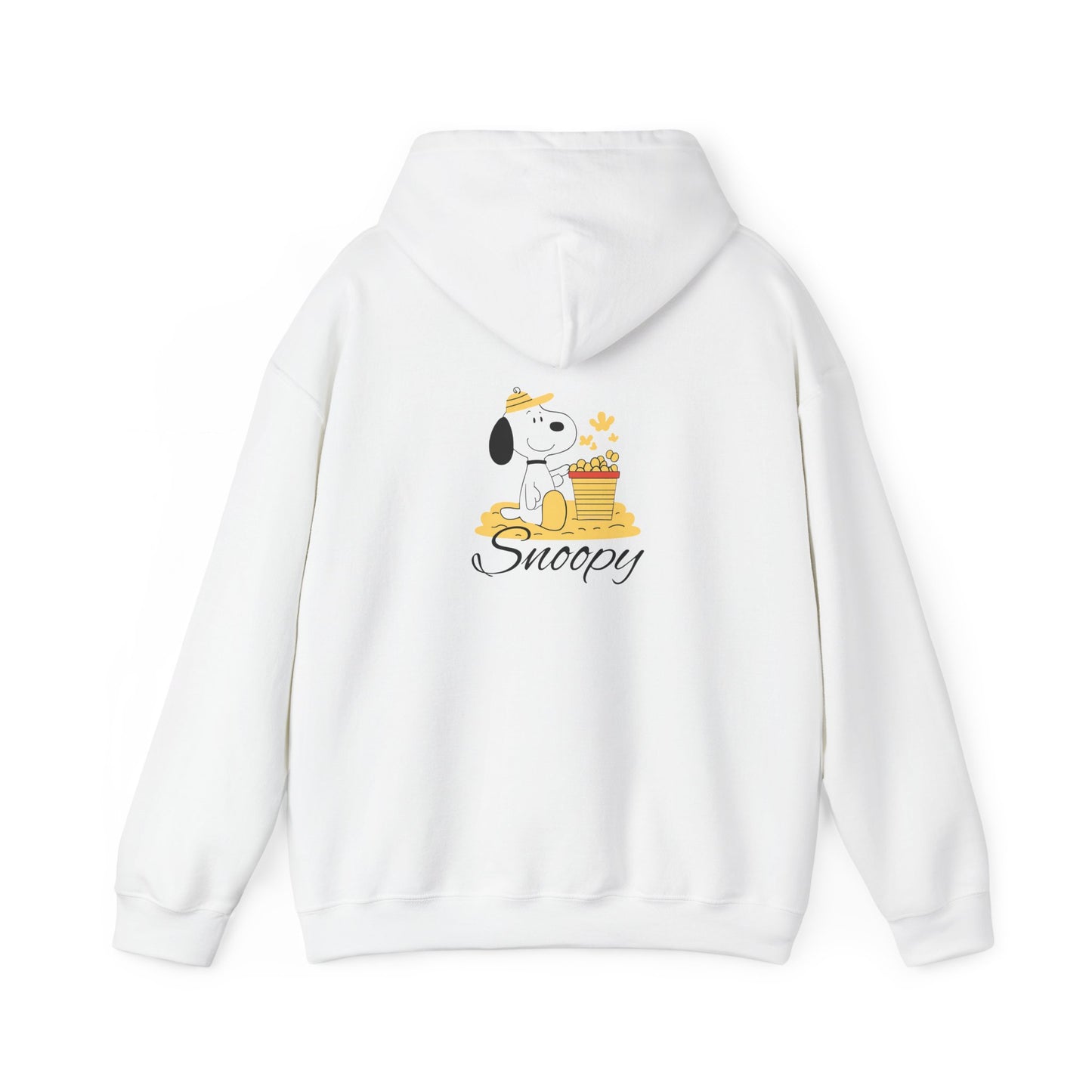 Snoopy Fun Unisex Heavy Blend Hoodie - Cute Cartoon Design for Cozy Vibes