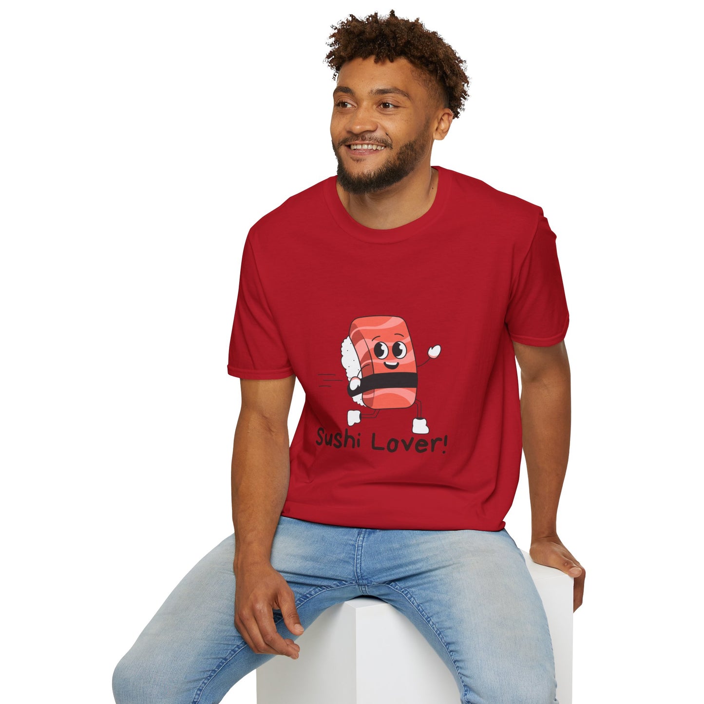 Sushi Lover Unisex Softstyle T-Shirt - Fun & Quirky Apparel for Foodies