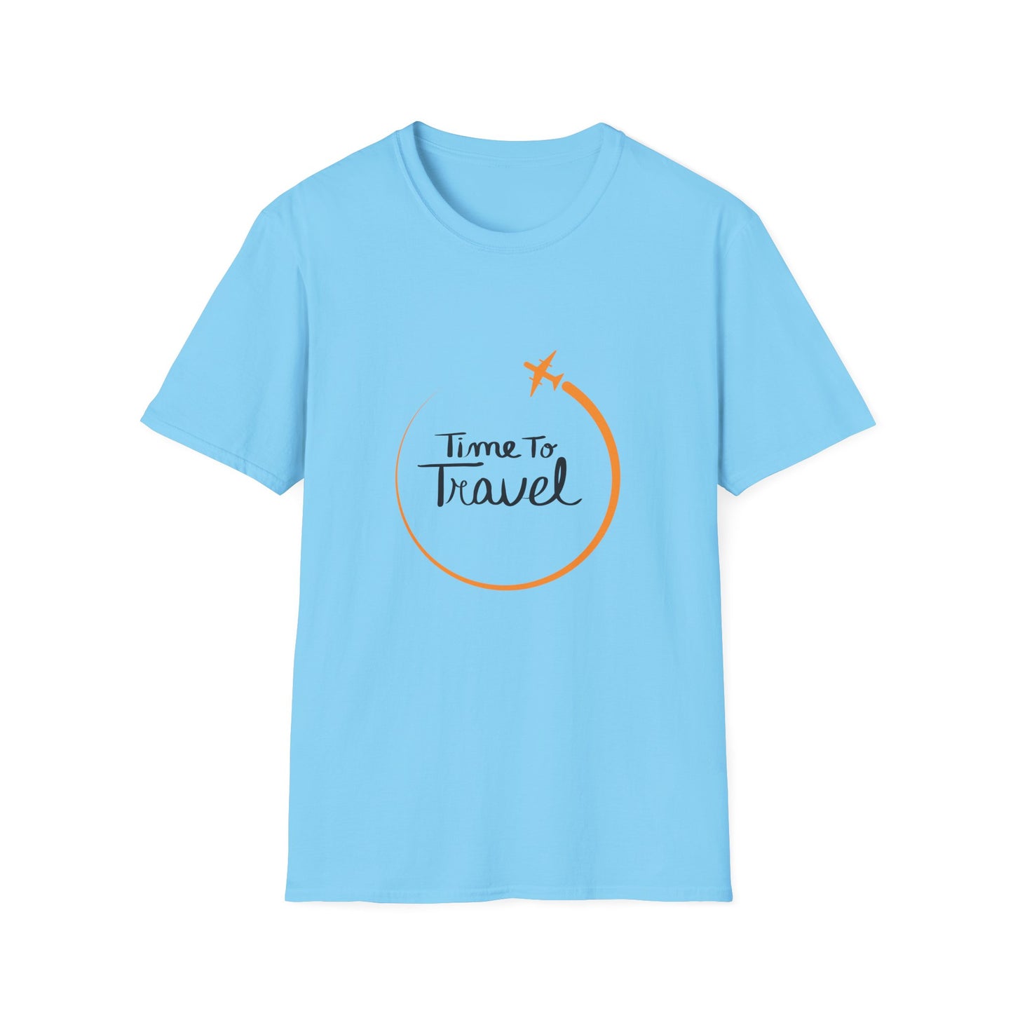 Unisex Travel T-Shirt - "Time To Travel" Graphic Tee