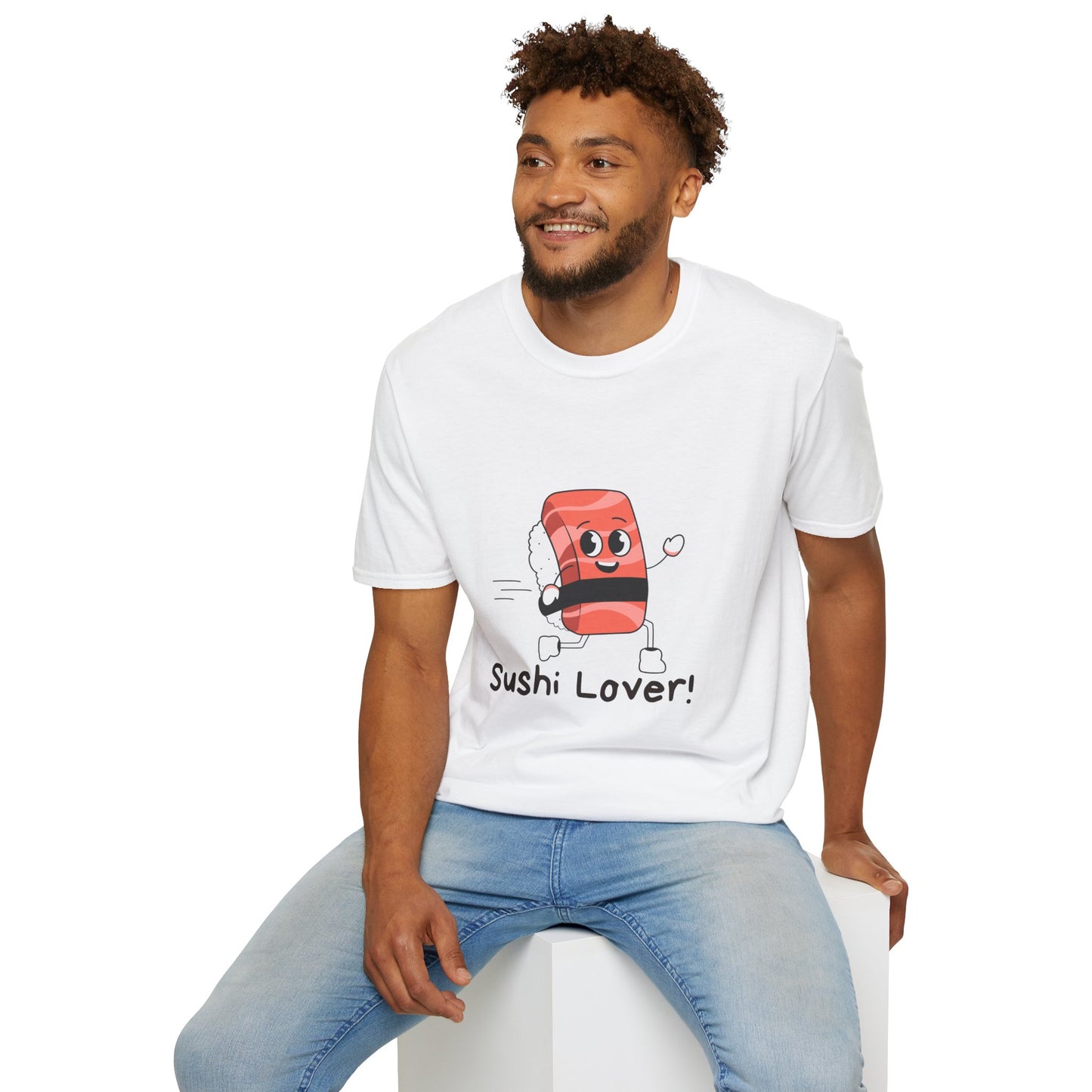 Sushi Lover Unisex Softstyle T-Shirt - Fun & Quirky Apparel for Foodies