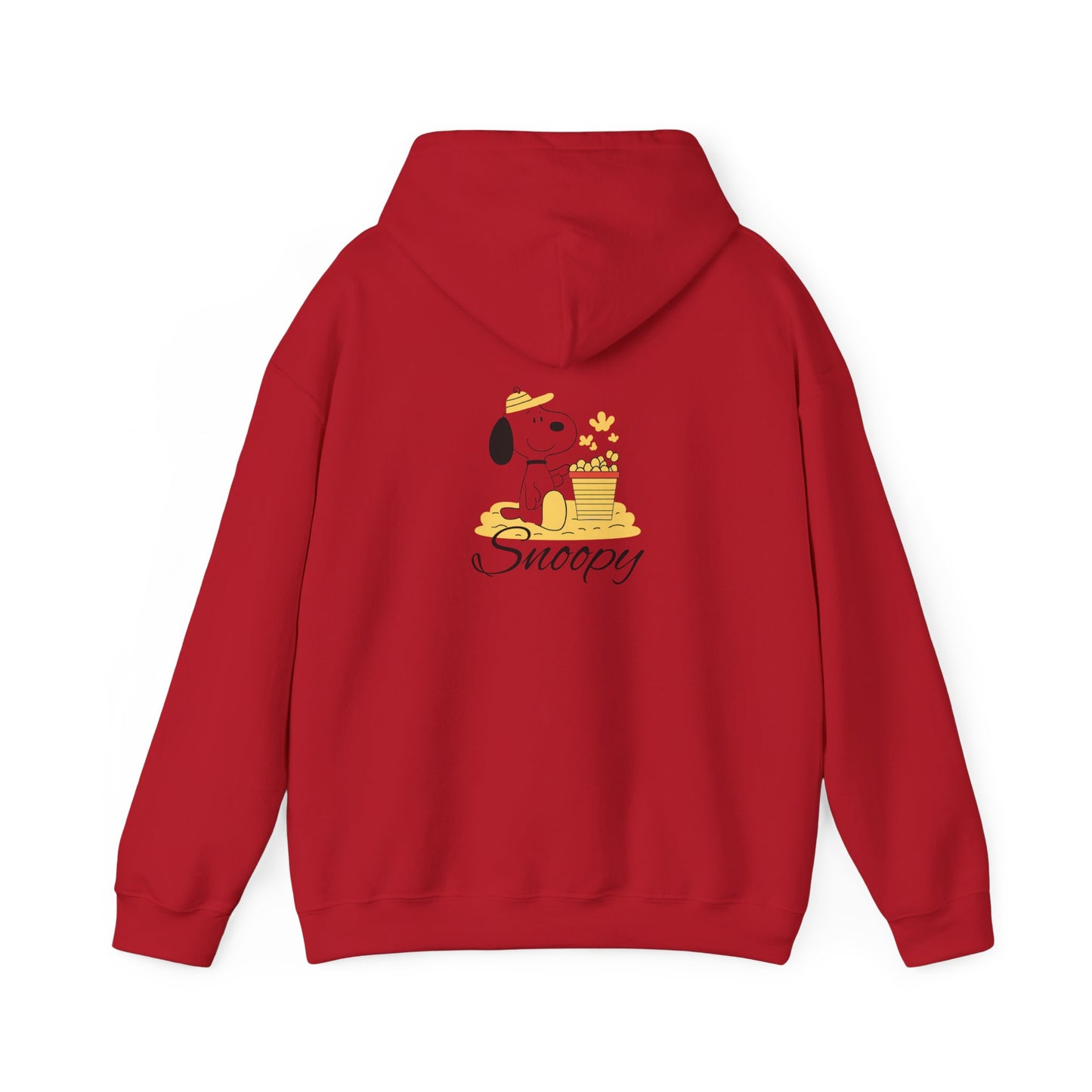 Snoopy Fun Unisex Heavy Blend Hoodie - Cute Cartoon Design for Cozy Vibes