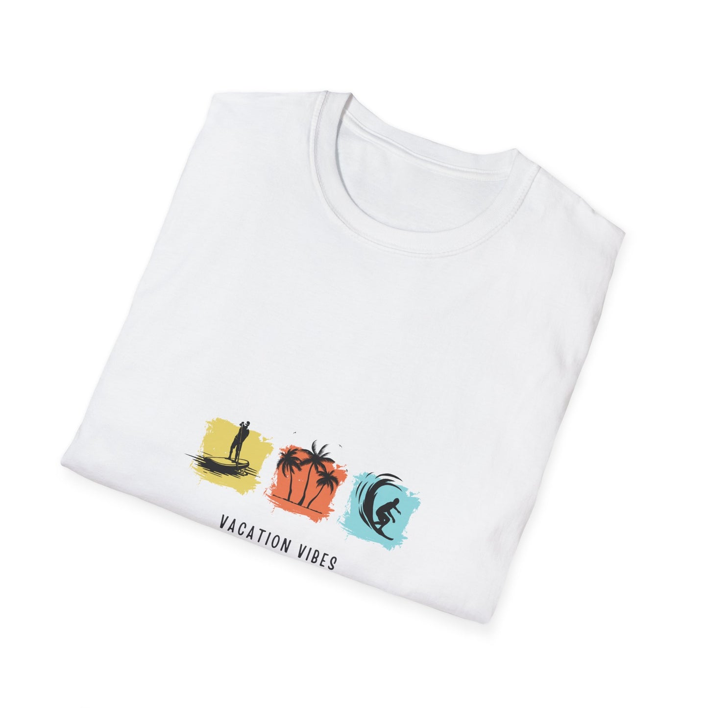 Vacation Vibes Unisex Softstyle T-Shirt - Perfect for Summer Getaways