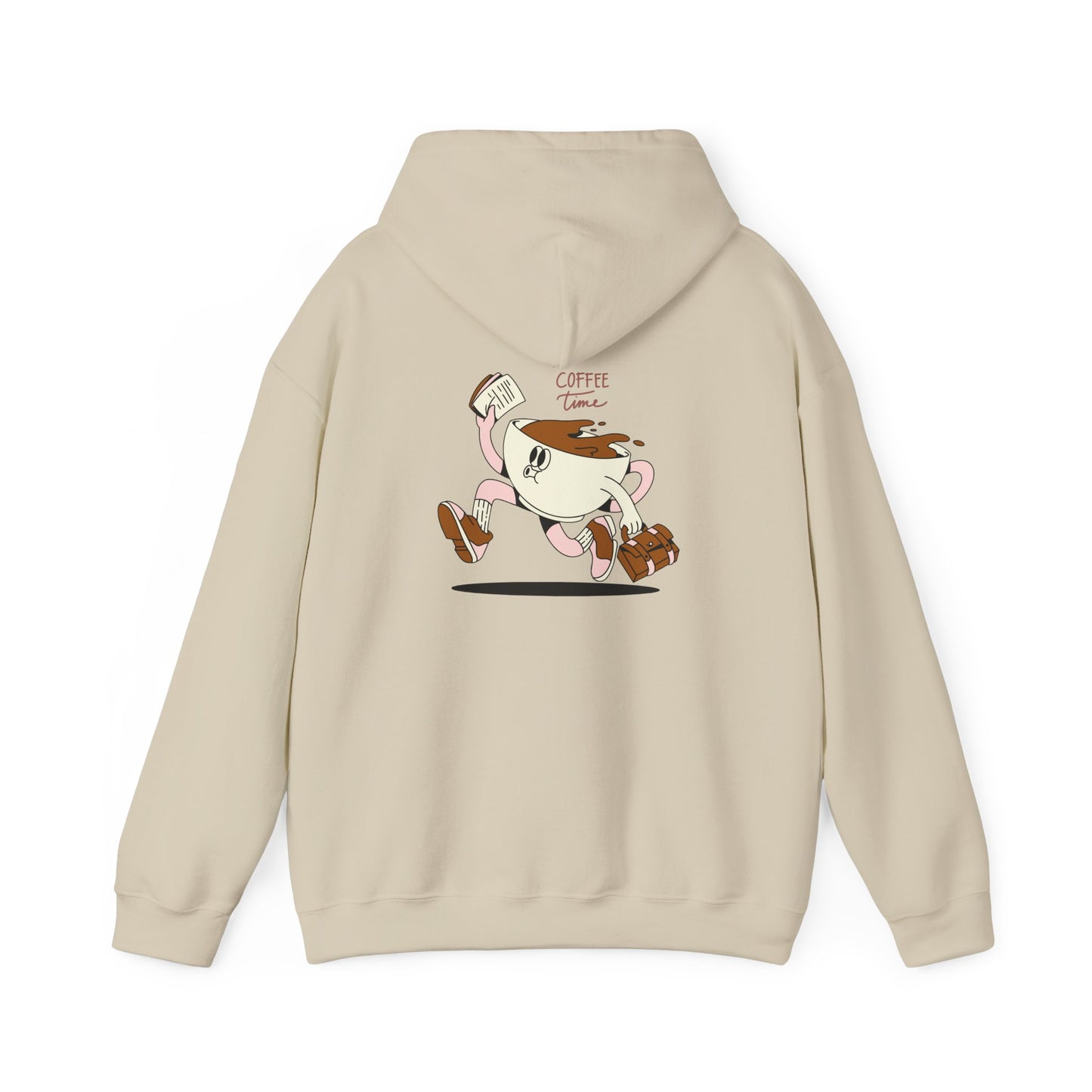 Coffee Lovers Unisex Hooded Sweatshirt - Cozy Cafe Vibe